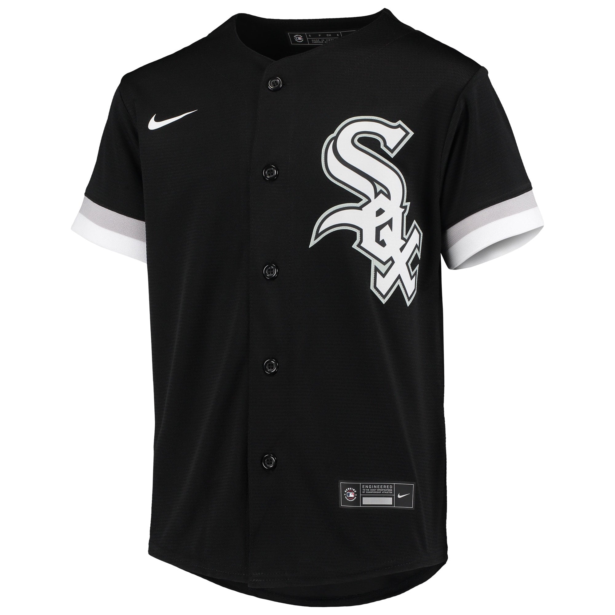 Youth Nike Black Chicago White Sox Alternate Replica Team Jersey - vstockx