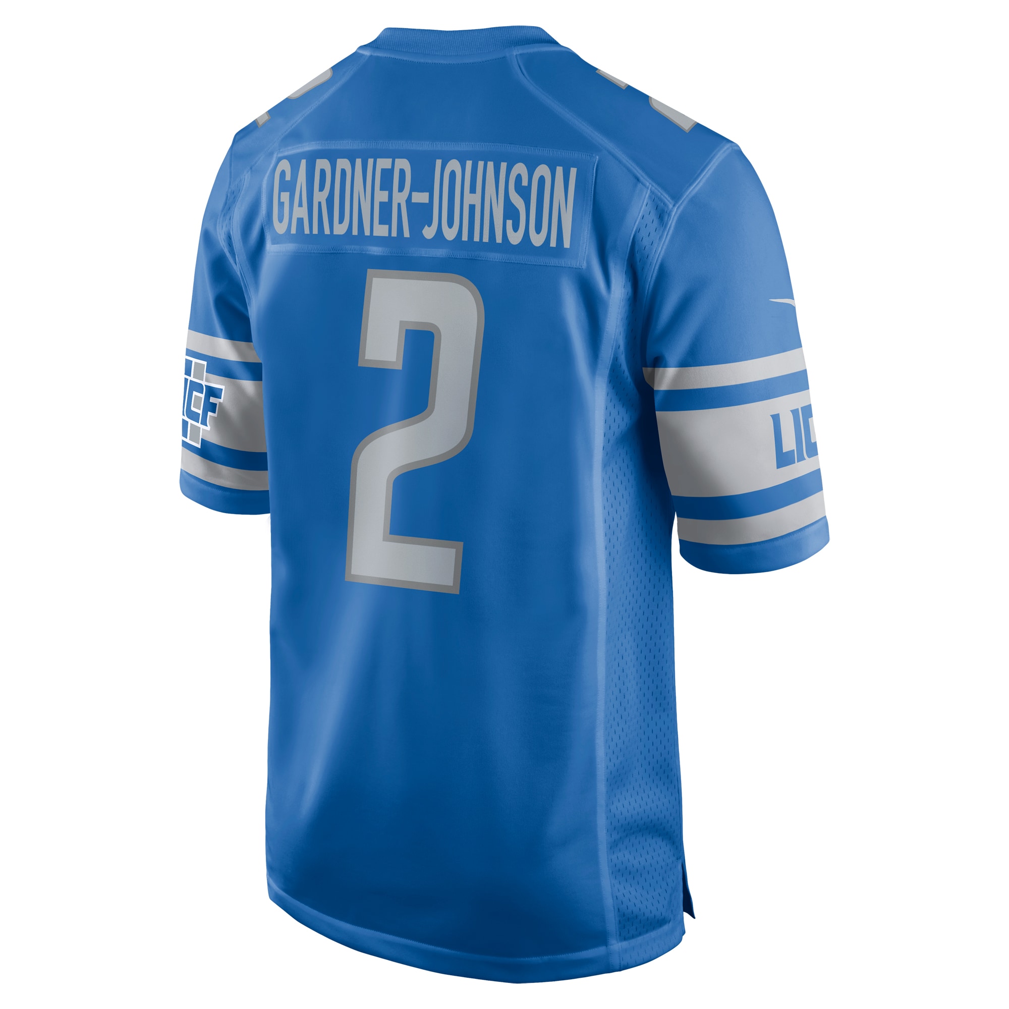 Chauncey Gardner-Johnson Detroit Lions Nike Game Player Jersey - Blue - vstockx