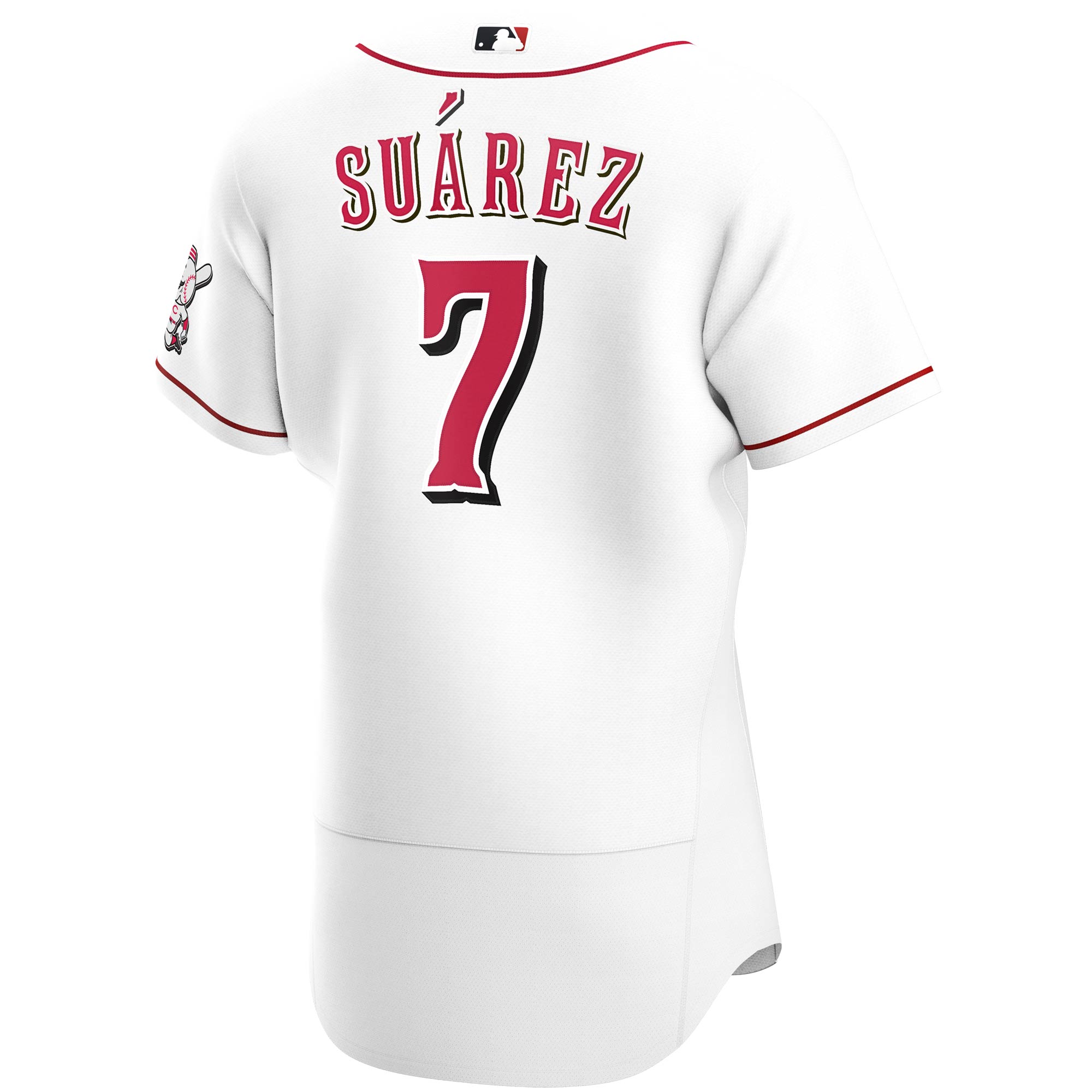 Eugenio Suarez Cincinnati Reds Nike Home Authentic Player Jersey - White - vstockx