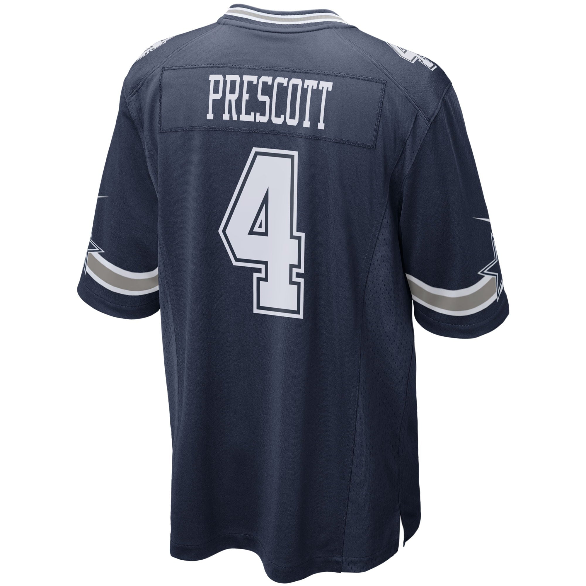 Men's Nike Dak Prescott Navy Dallas Cowboys Game Team Jersey - vstockx