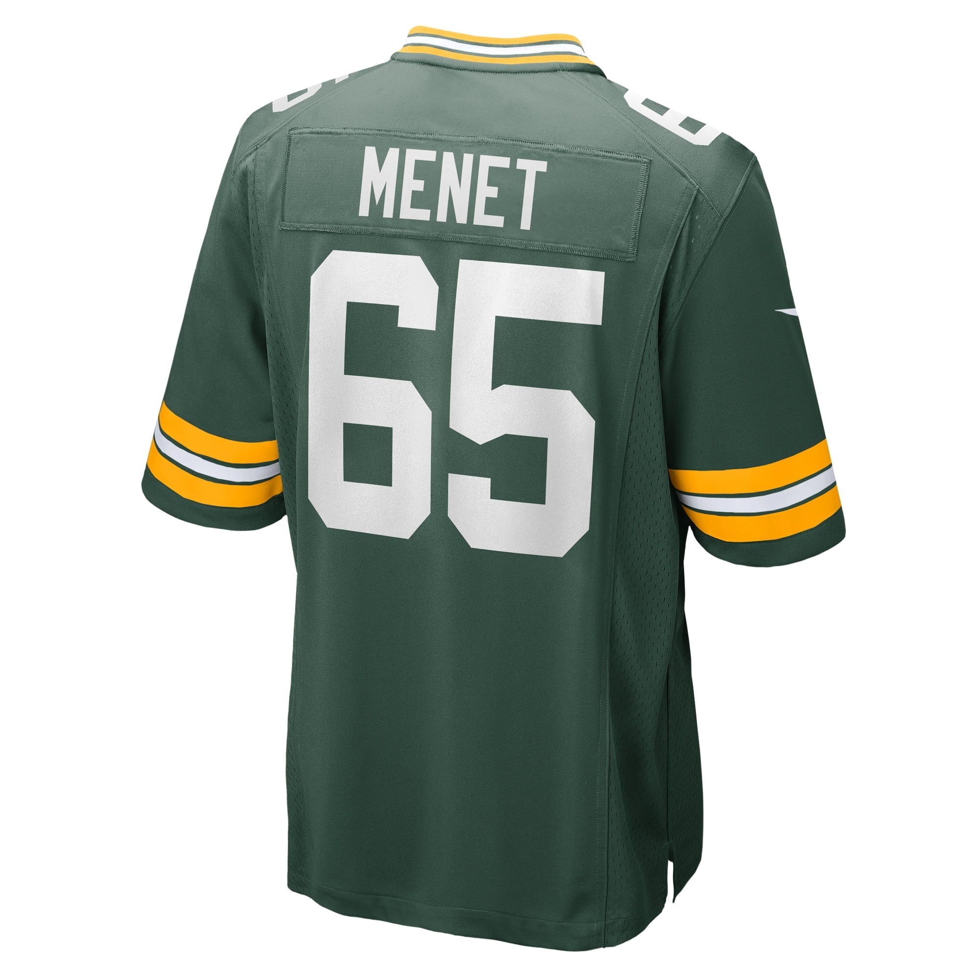Men's Nike Michal Menet Green Green Bay Packers Home Game Player Jersey - vstockx