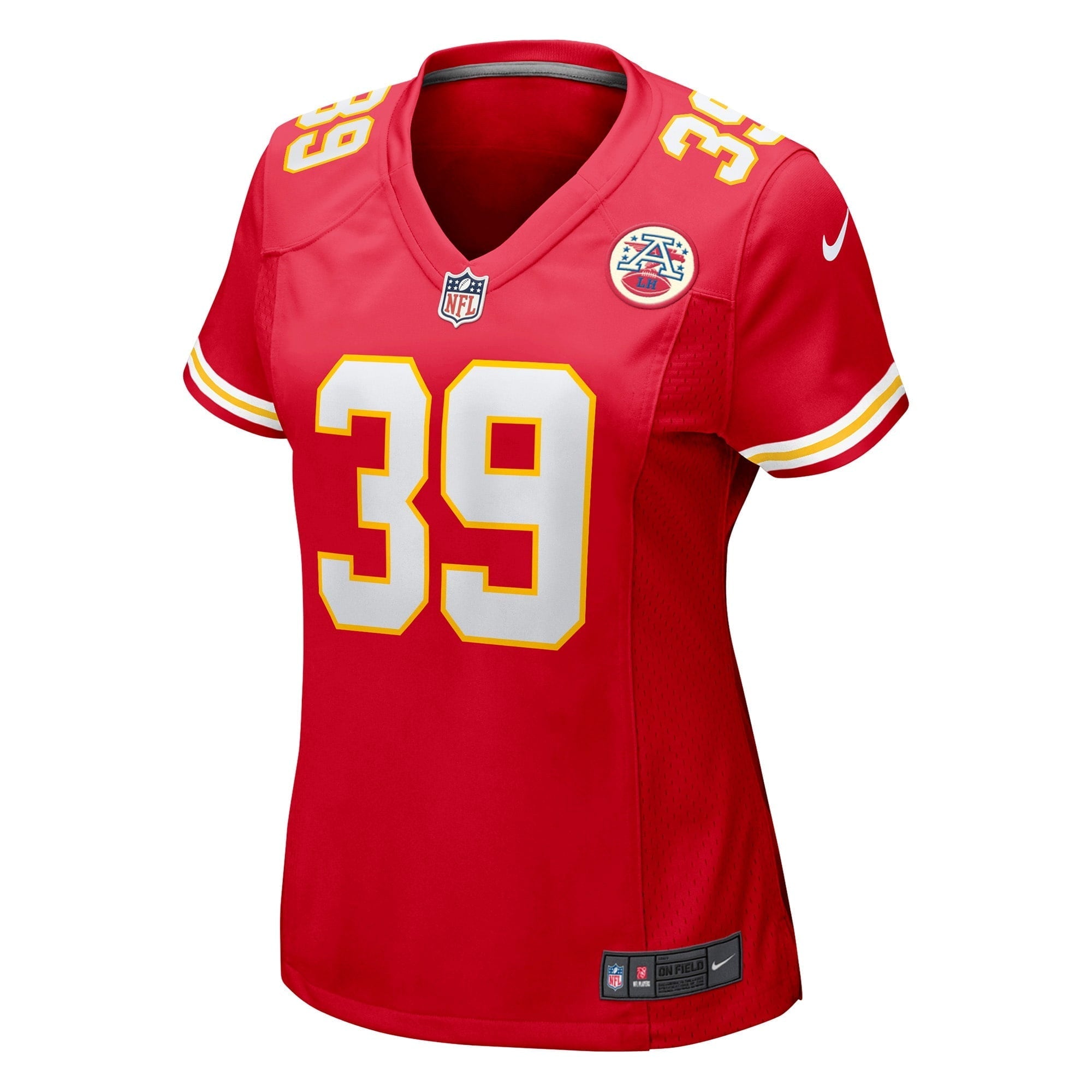 Women's Nike Zayne Anderson Red Kansas City Chiefs Player Game Jersey - vstockx