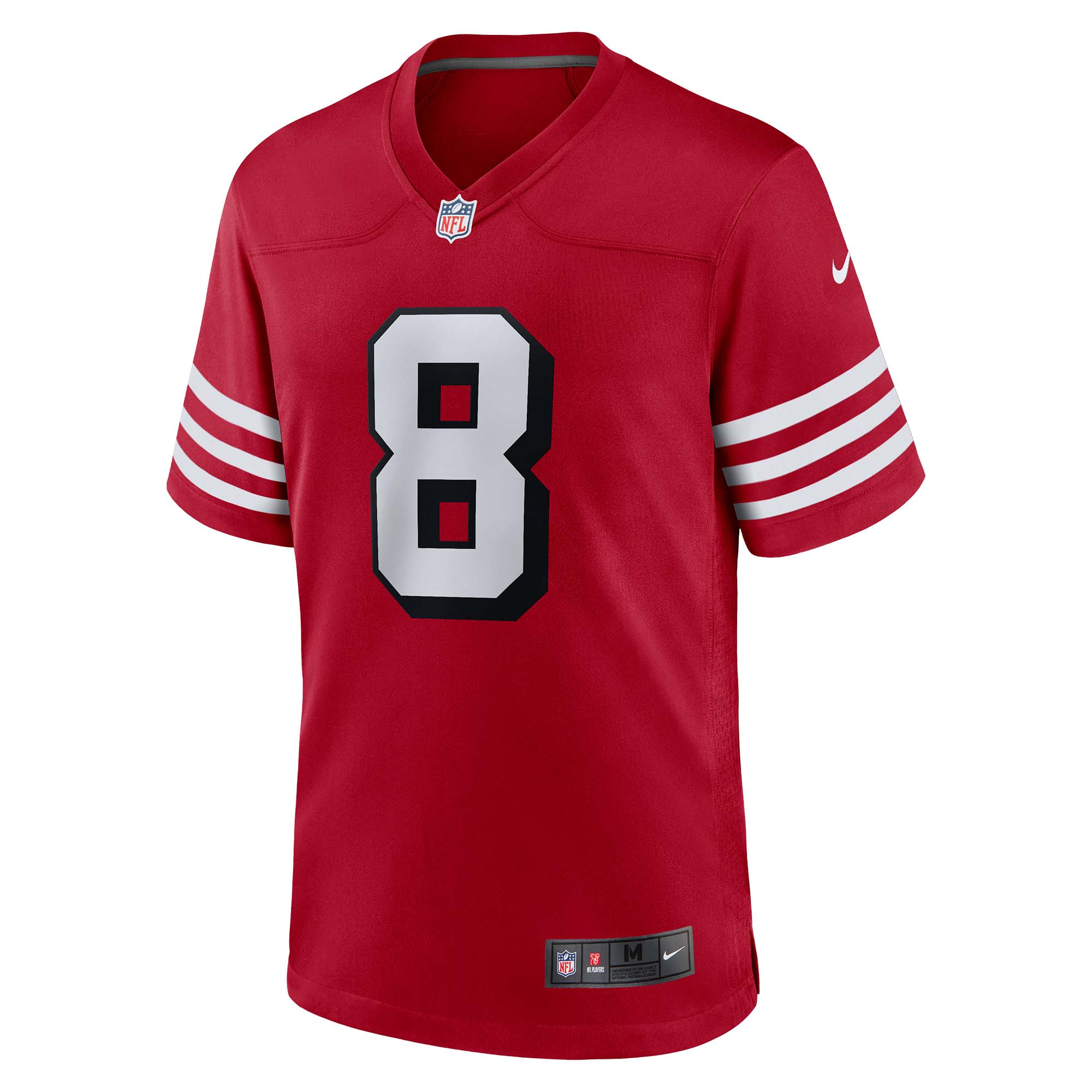 Steve Young San Francisco 49ers Nike Retired Alternate Game Jersey - Scarlet - vstockx