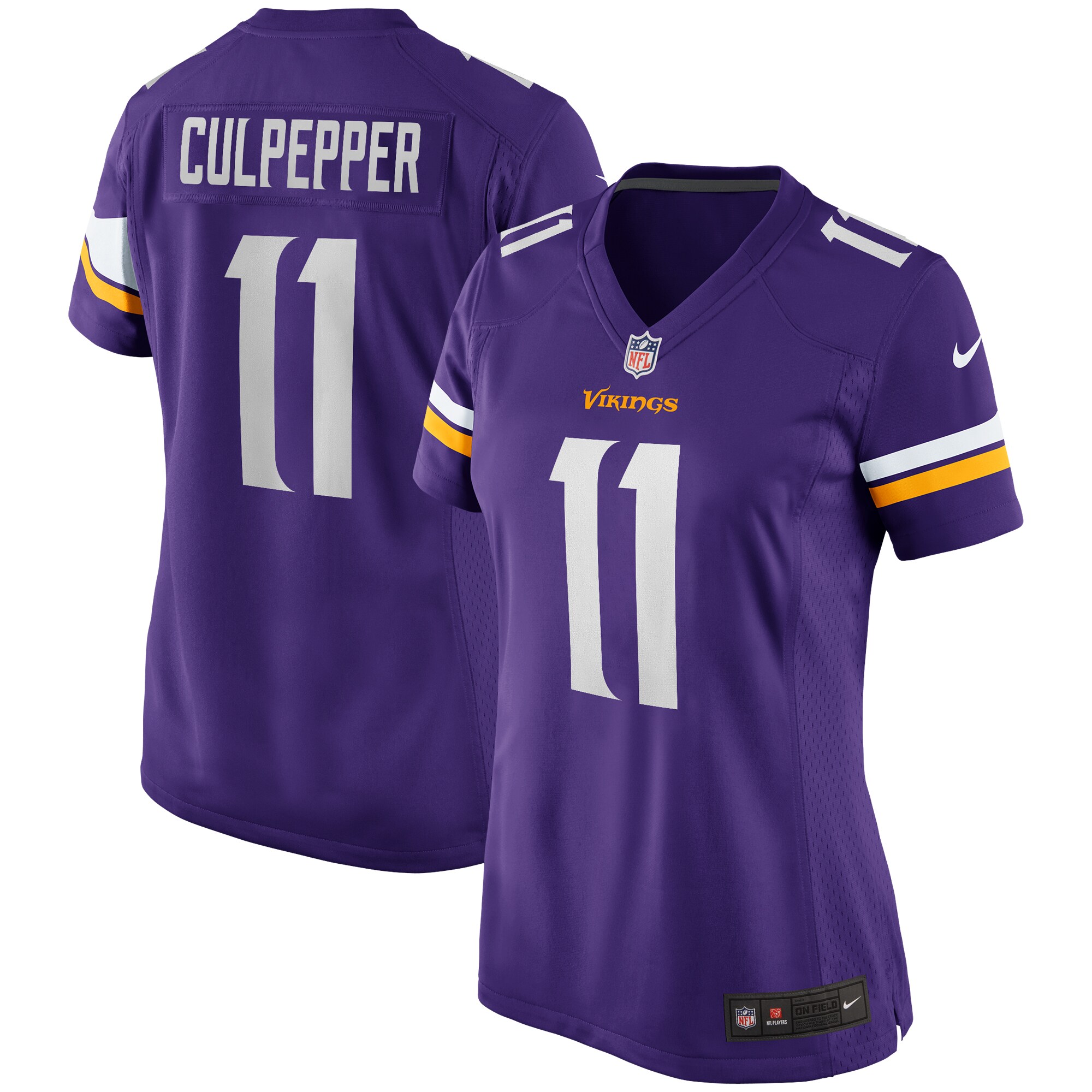 Daunte Culpepper Minnesota Vikings Nike Women's Game Retired Player Jersey - Purple - vstockx