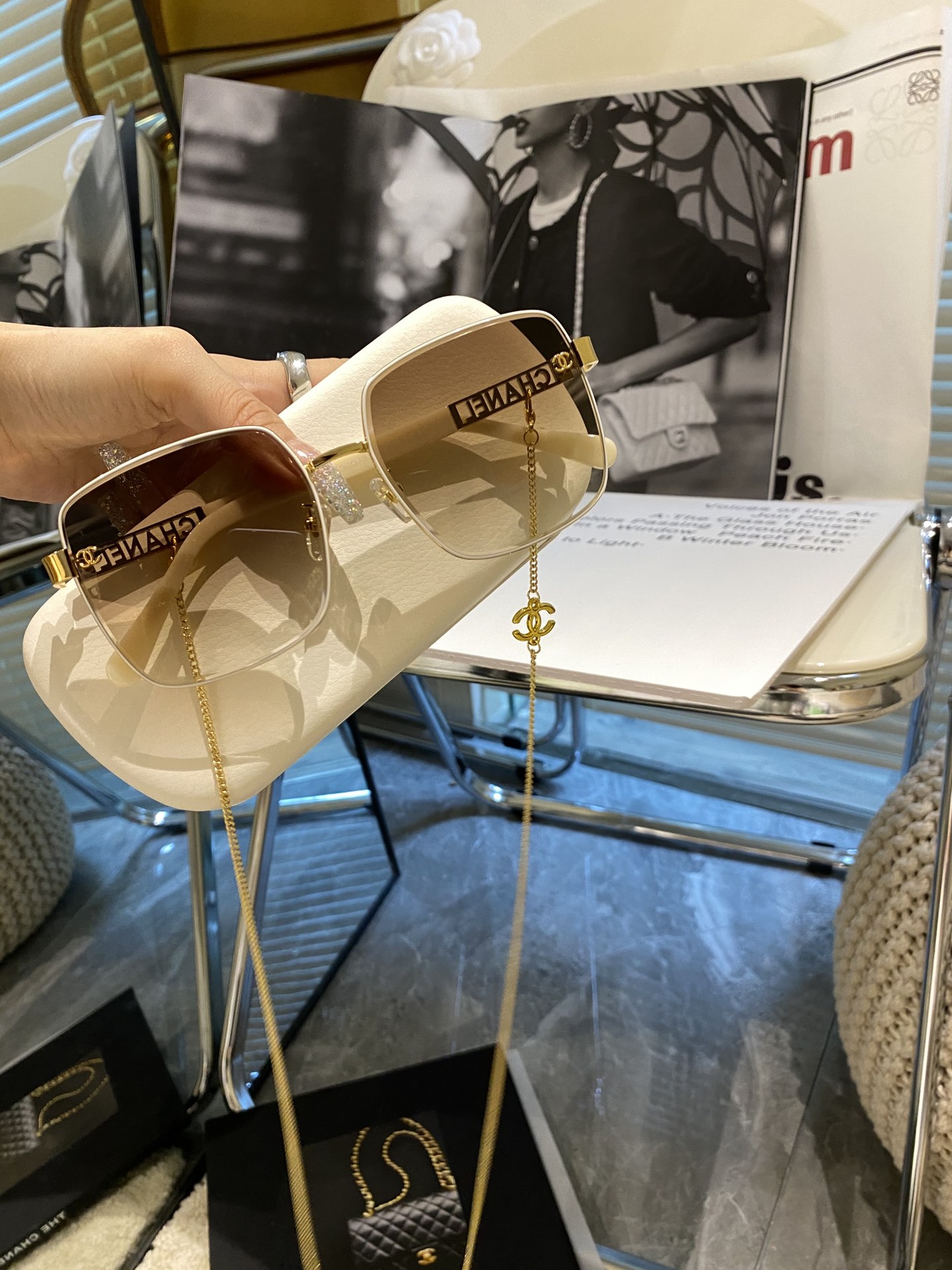 Sunglasses Chanel CH7291 size��59��16-145 - vstockx