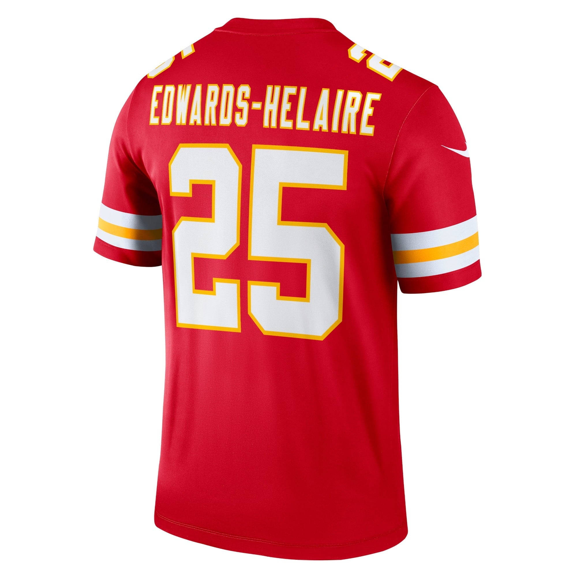 Men's Nike Clyde Edwards-Helaire Red Kansas City Chiefs Legend Jersey - vstockx