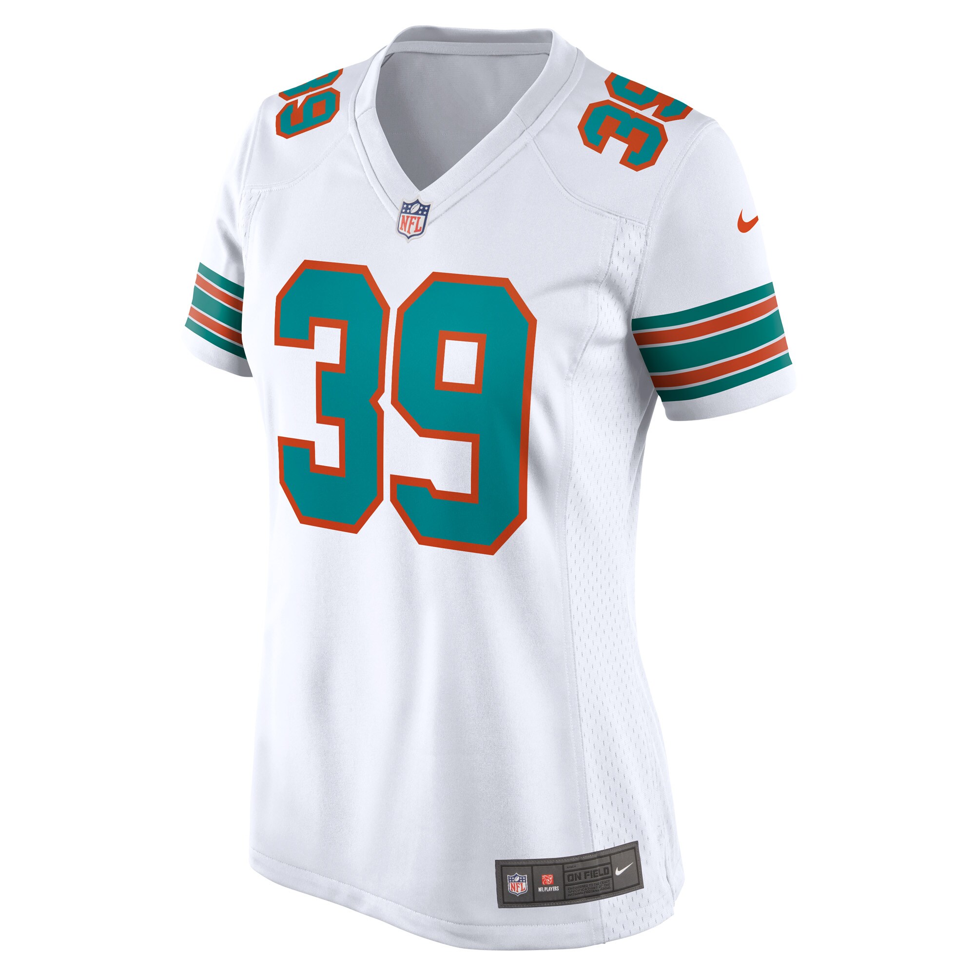 Larry Csonka Miami Dolphins Nike Retired Player Jersey - White - vstockx