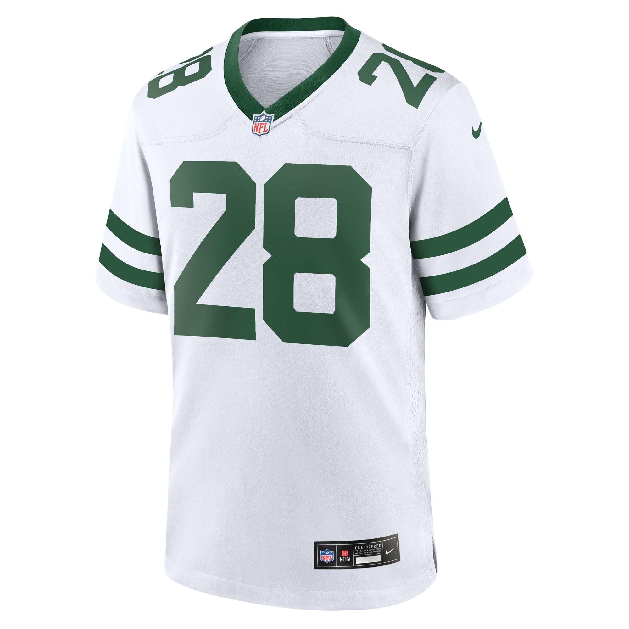 Men's Nike Curtis Martin White New York Jets Legacy Retired Player Game Jersey - vstockx
