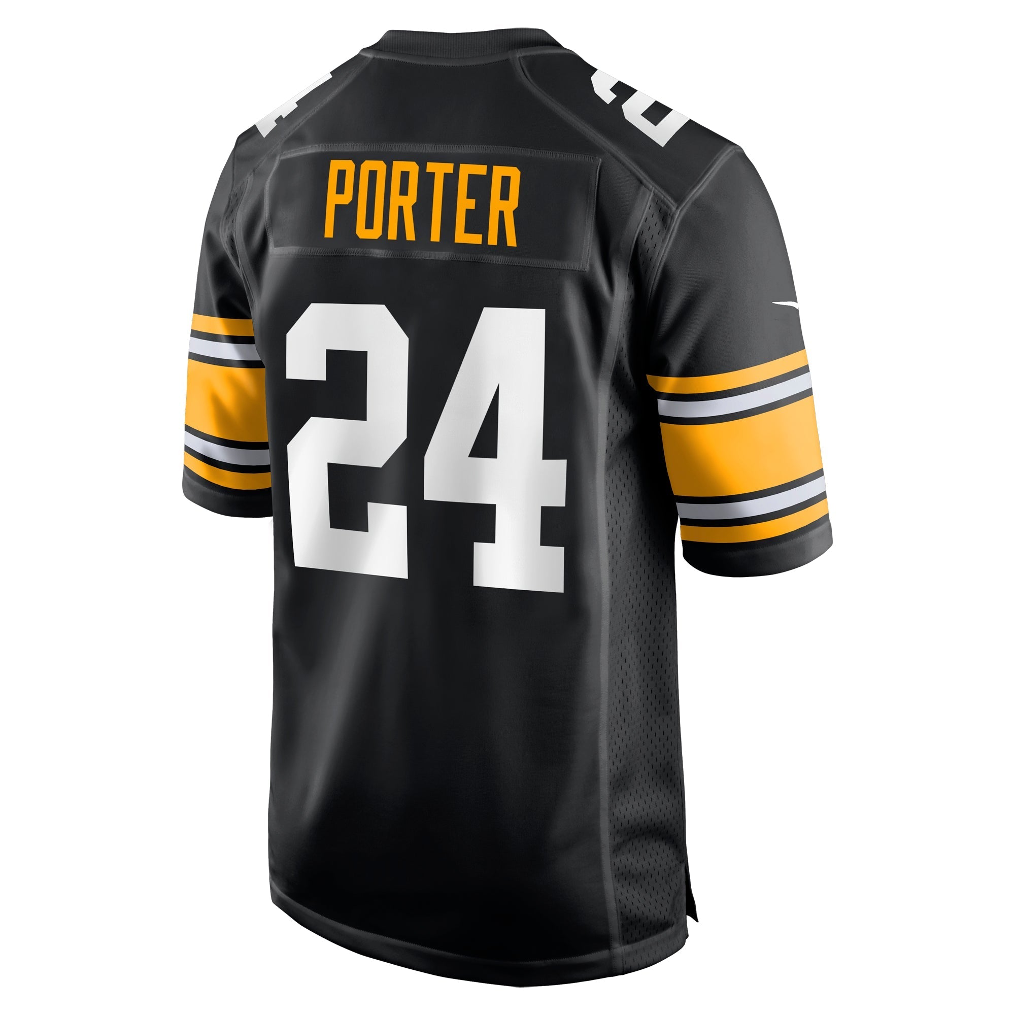 Men's Nike Joey Porter Jr. Black Pittsburgh Steelers Alternate Game Jersey - vstockx