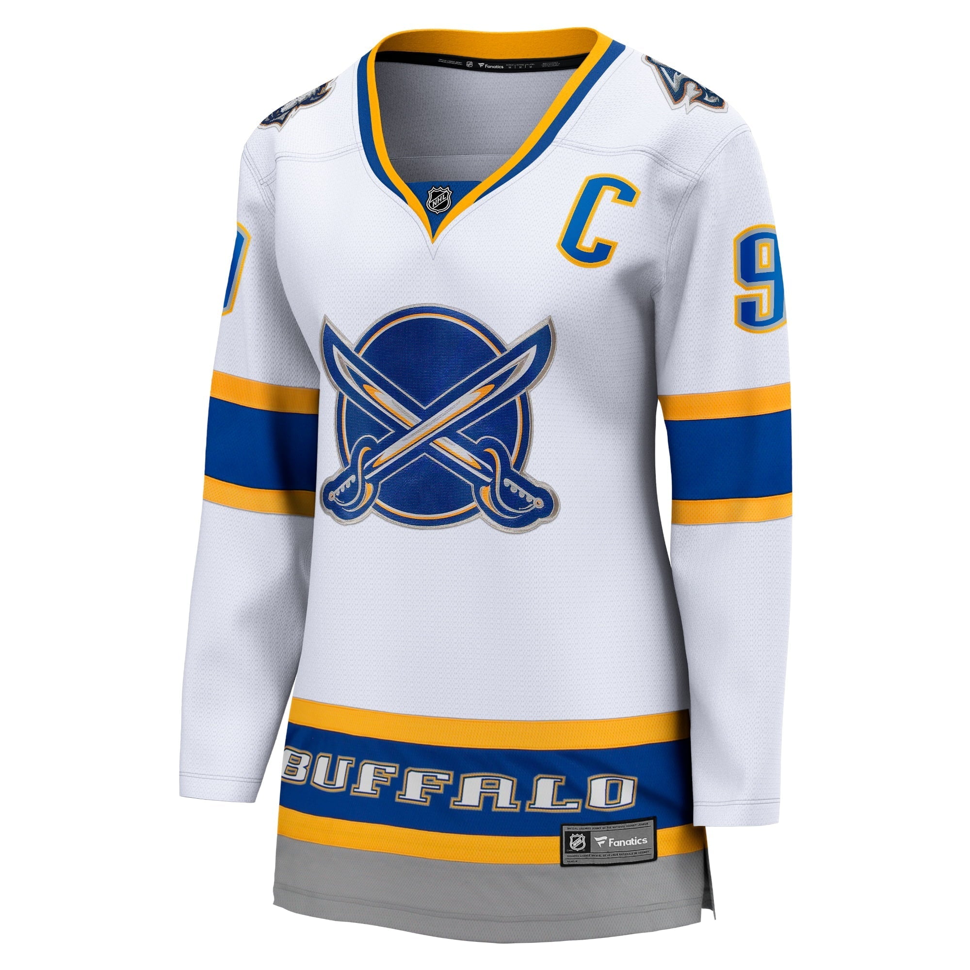 Women's Fanatics Branded Jack Eichel White Buffalo Sabres 2020/21 Special Edition Breakaway Player Jersey - vstockx