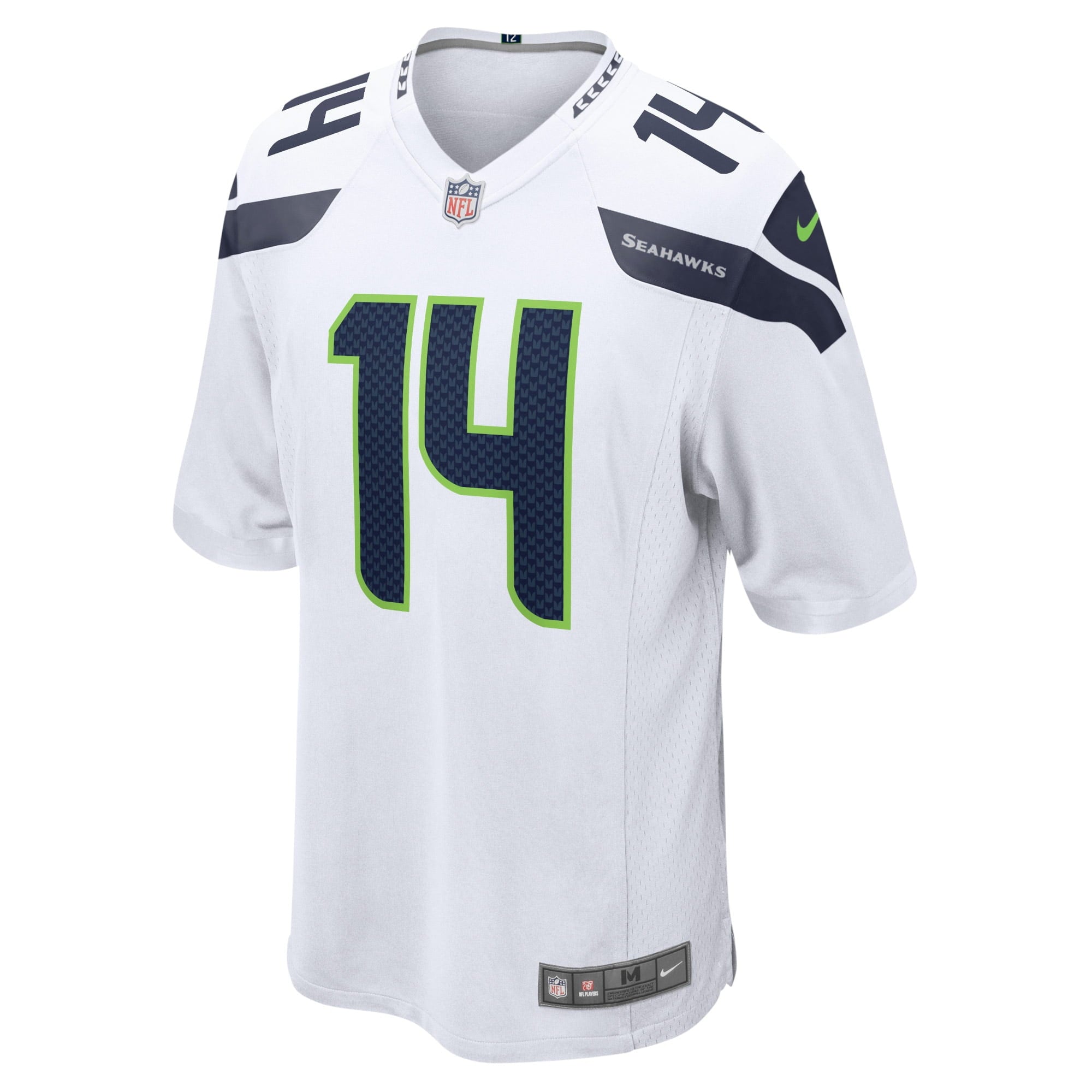 Men's Nike DK Metcalf White Seattle Seahawks Game Jersey - vstockx