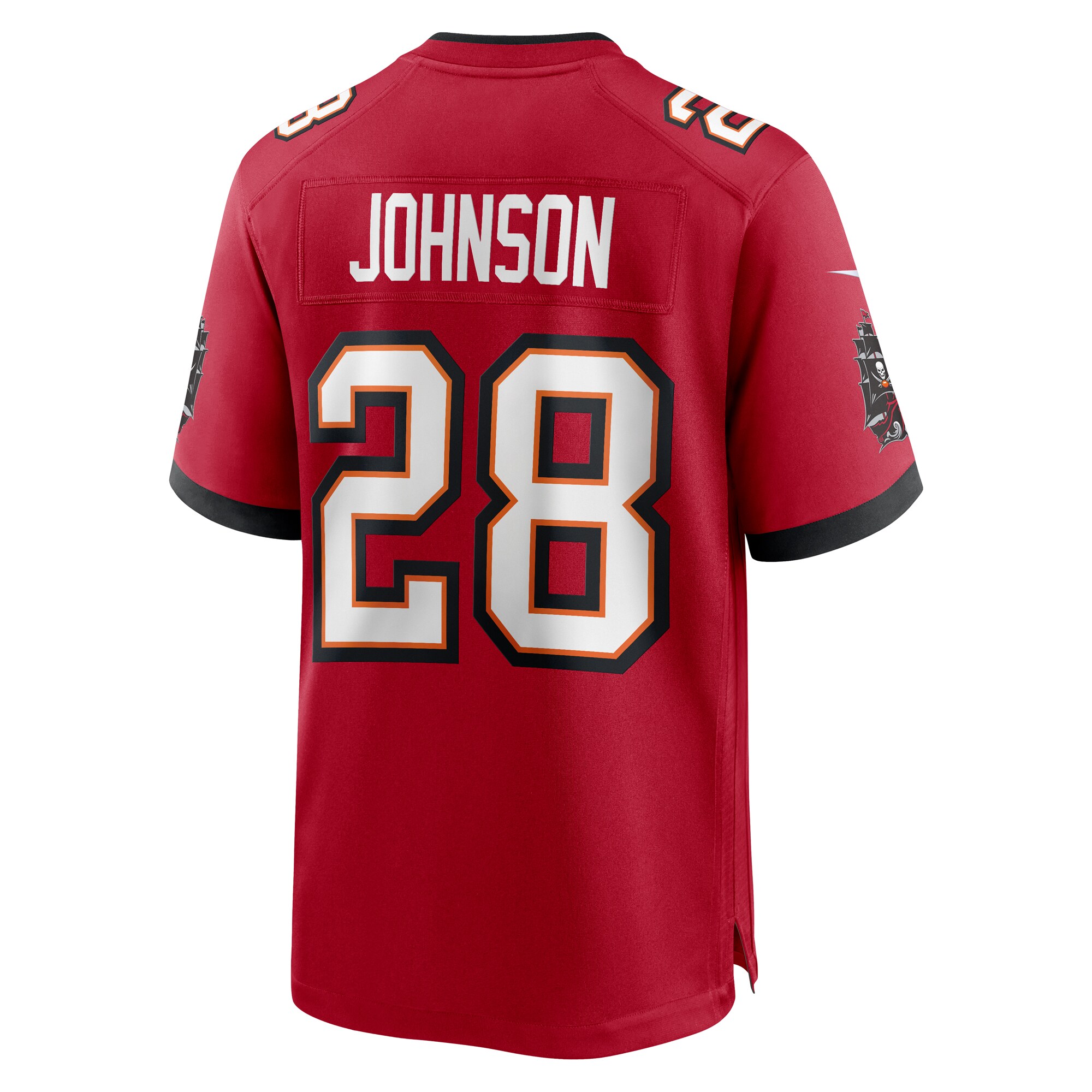 Cephus Johnson Tampa Bay Buccaneers Nike Team Game Jersey - Red - vstockx