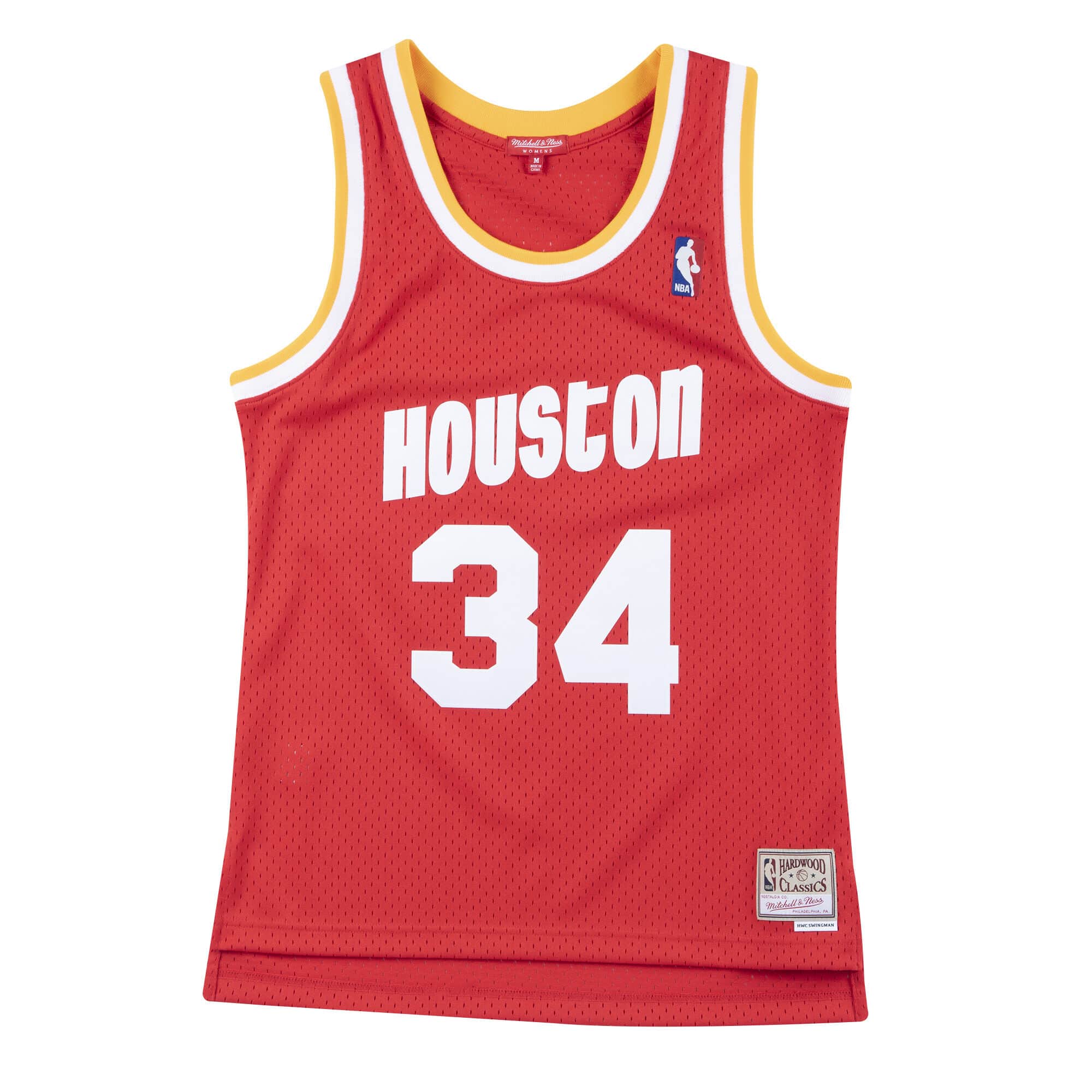 Women's Swingman Jersey Houston Rockets 1993-94 Hakeem Olajuwon - vstockx