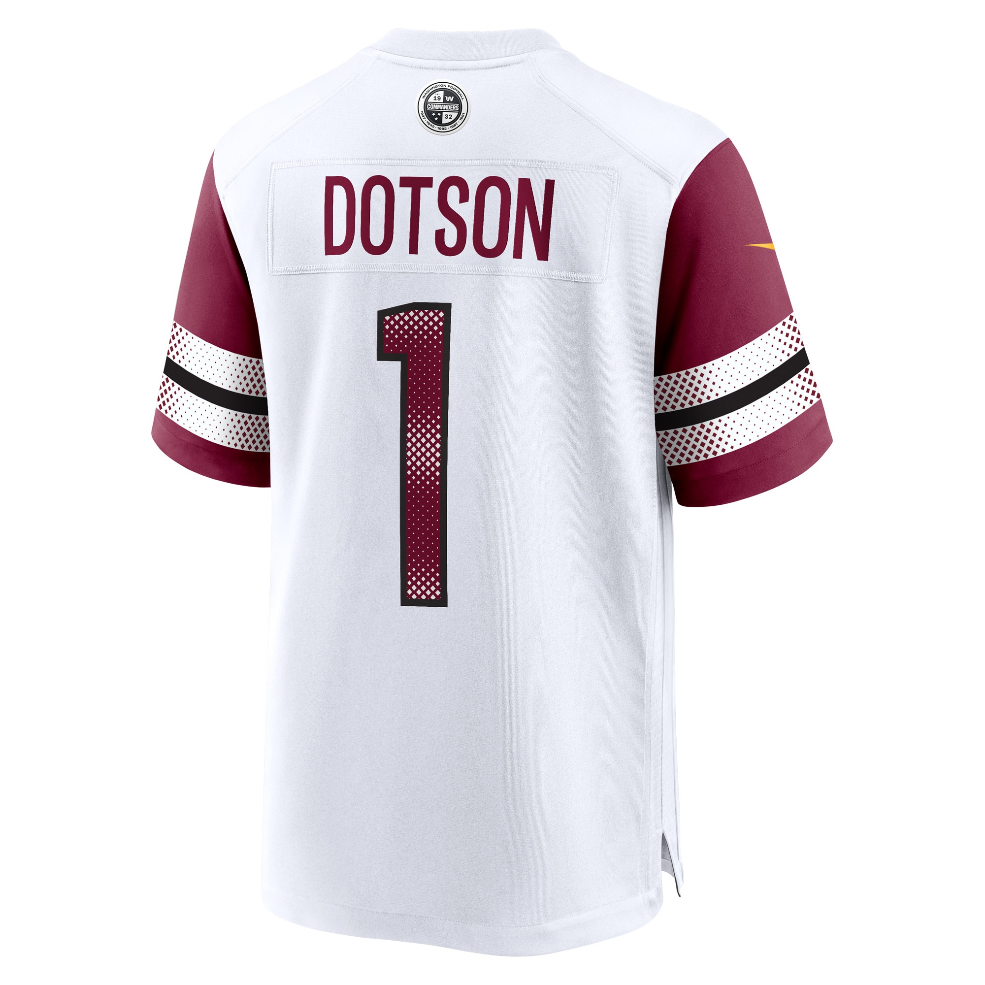 Jahan Dotson Washington Commanders Nike Game Player Jersey - White - vstockx