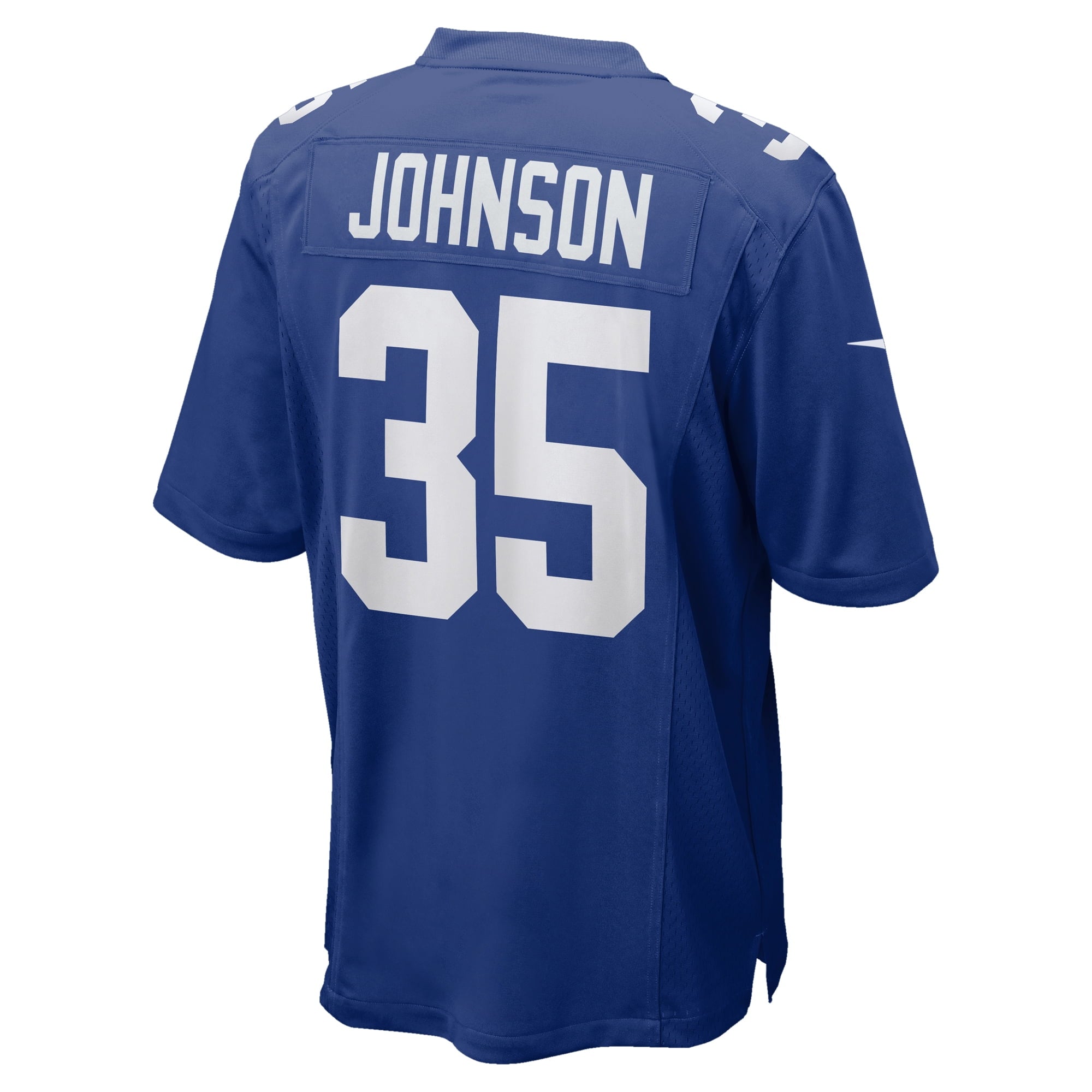 Men's Nike Leonard Johnson Royal New York Giants Game Player Jersey - vstockx