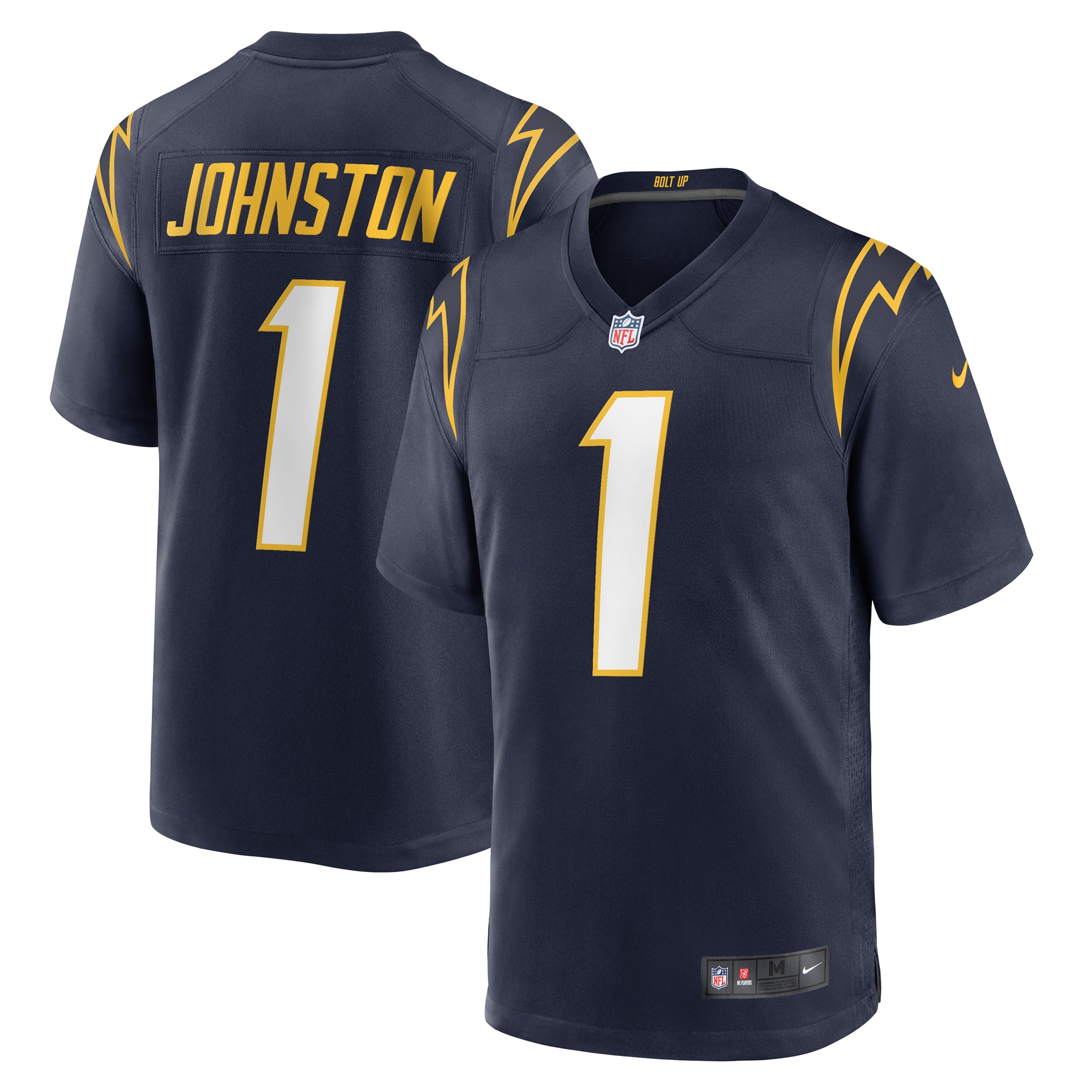 Quentin Johnston Los Angeles Chargers Nike Alternate Game Jersey - Navy - vstockx
