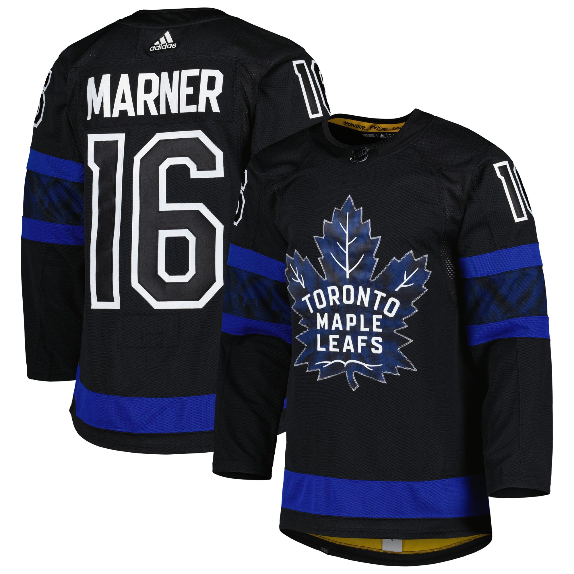 Mitch Marner Toronto Maple Leafs adidas Primegreen Authentic Pro Player Jersey - Black - vstockx