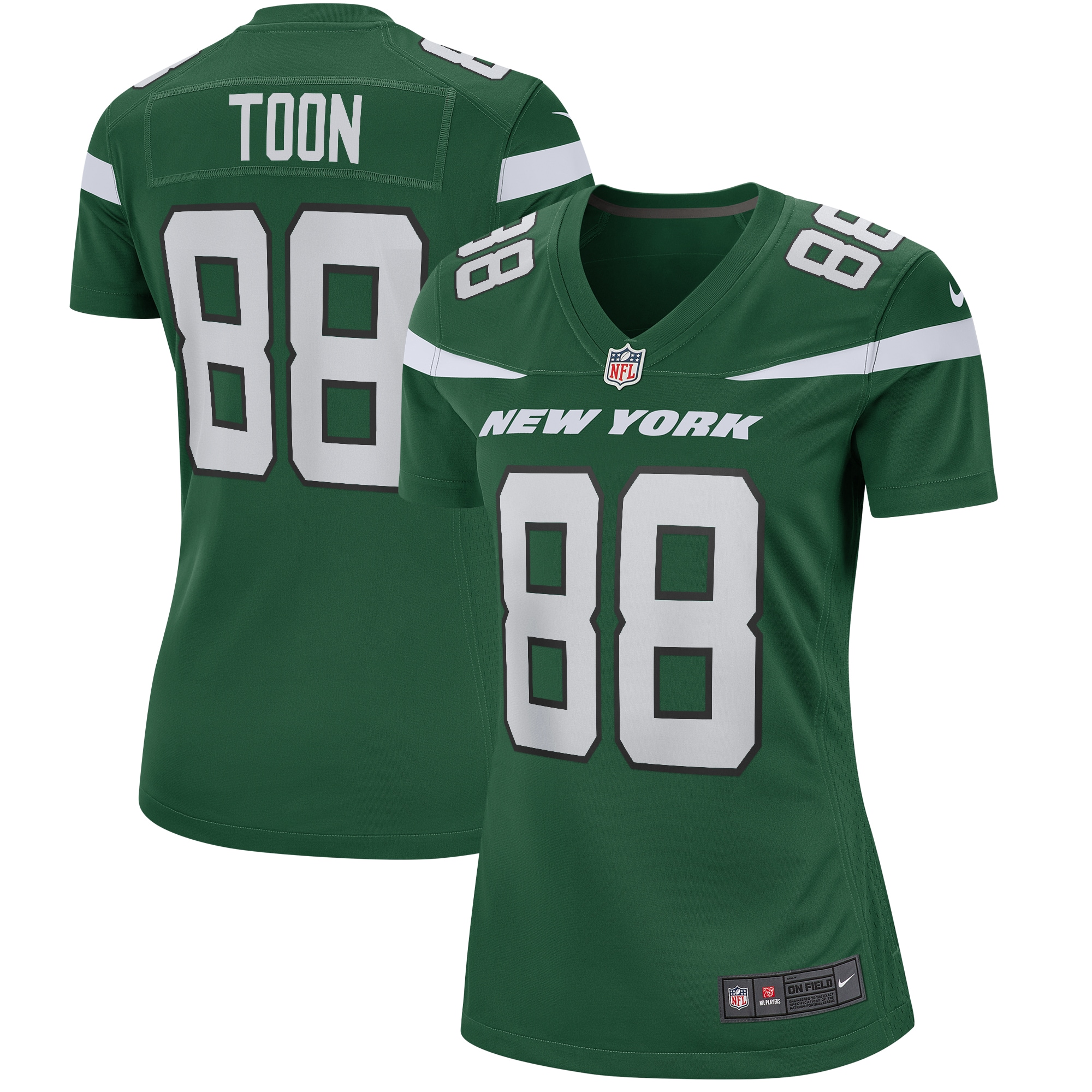 Al Toon New York Jets Nike Women's Game Retired Player Jersey - Gotham Green - vstockx