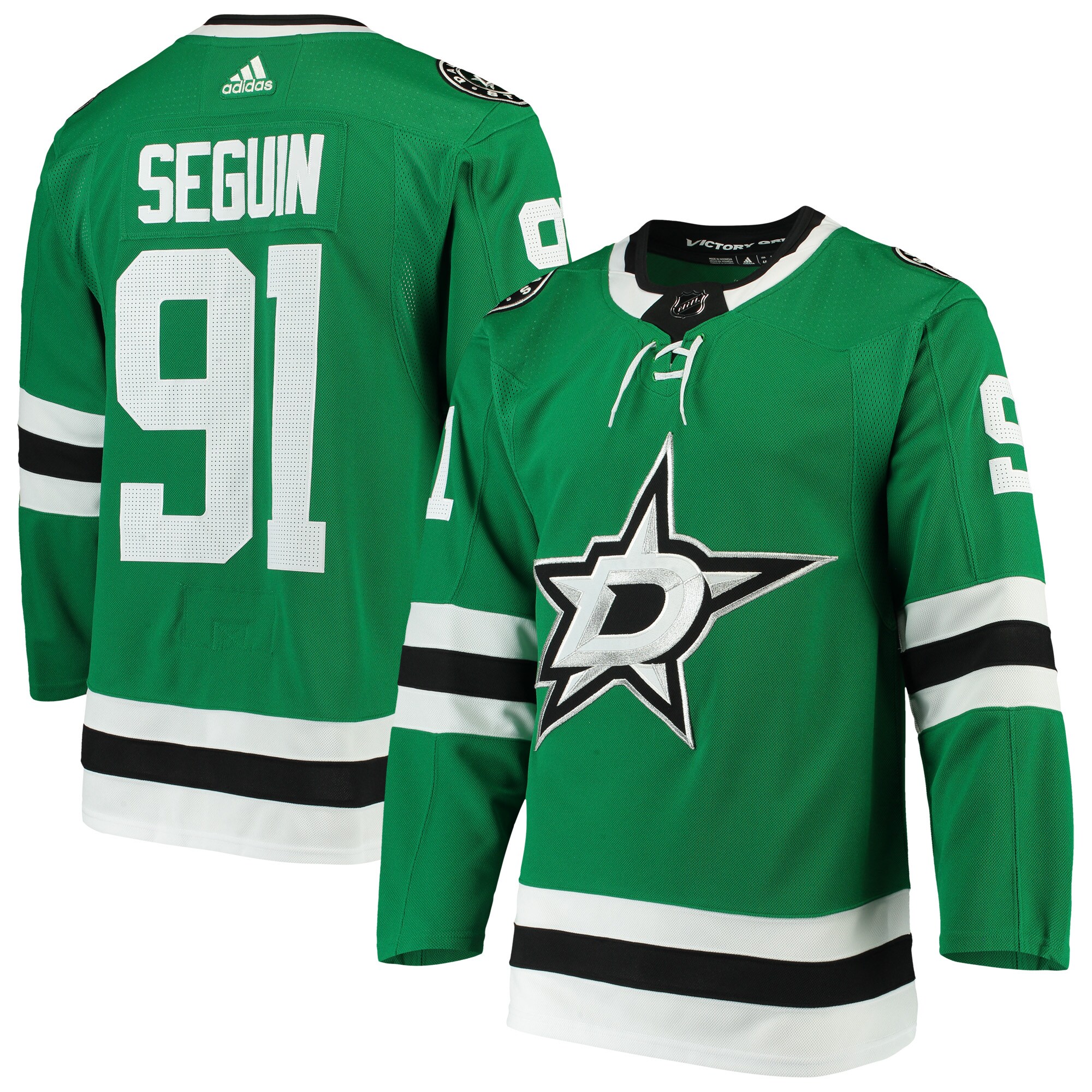 Tyler Seguin Dallas Stars adidas Home Authentic Player Jersey - Kelly Green - vstockx