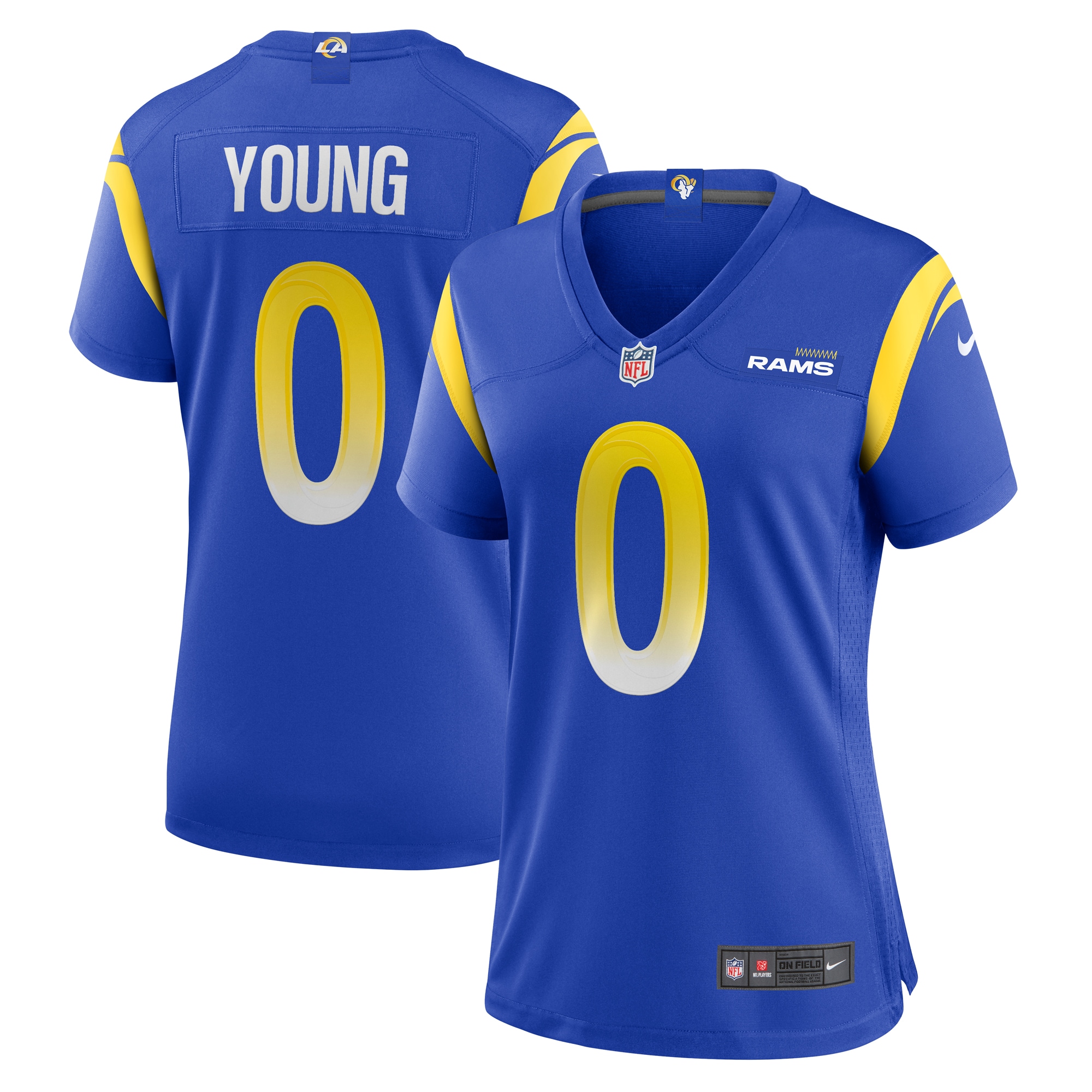 Byron Young Los Angeles Rams Nike Women's Home Game Jersey - Royal - vstockx