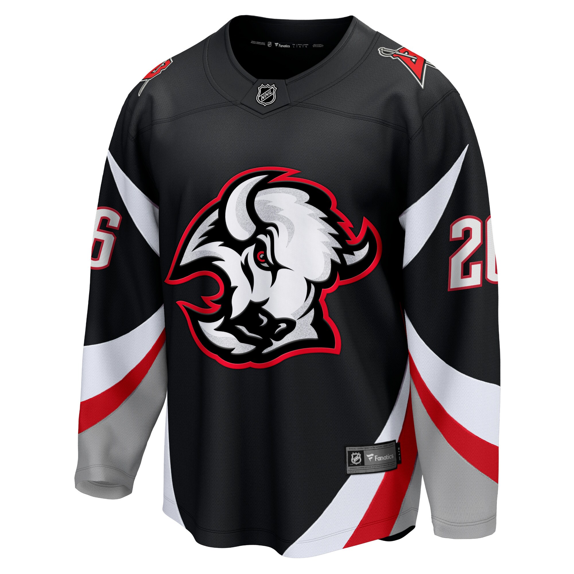 Rasmus Dahlin Buffalo Sabres Fanatics Branded Alternate Premier Breakaway Player Jersey - Black - vstockx