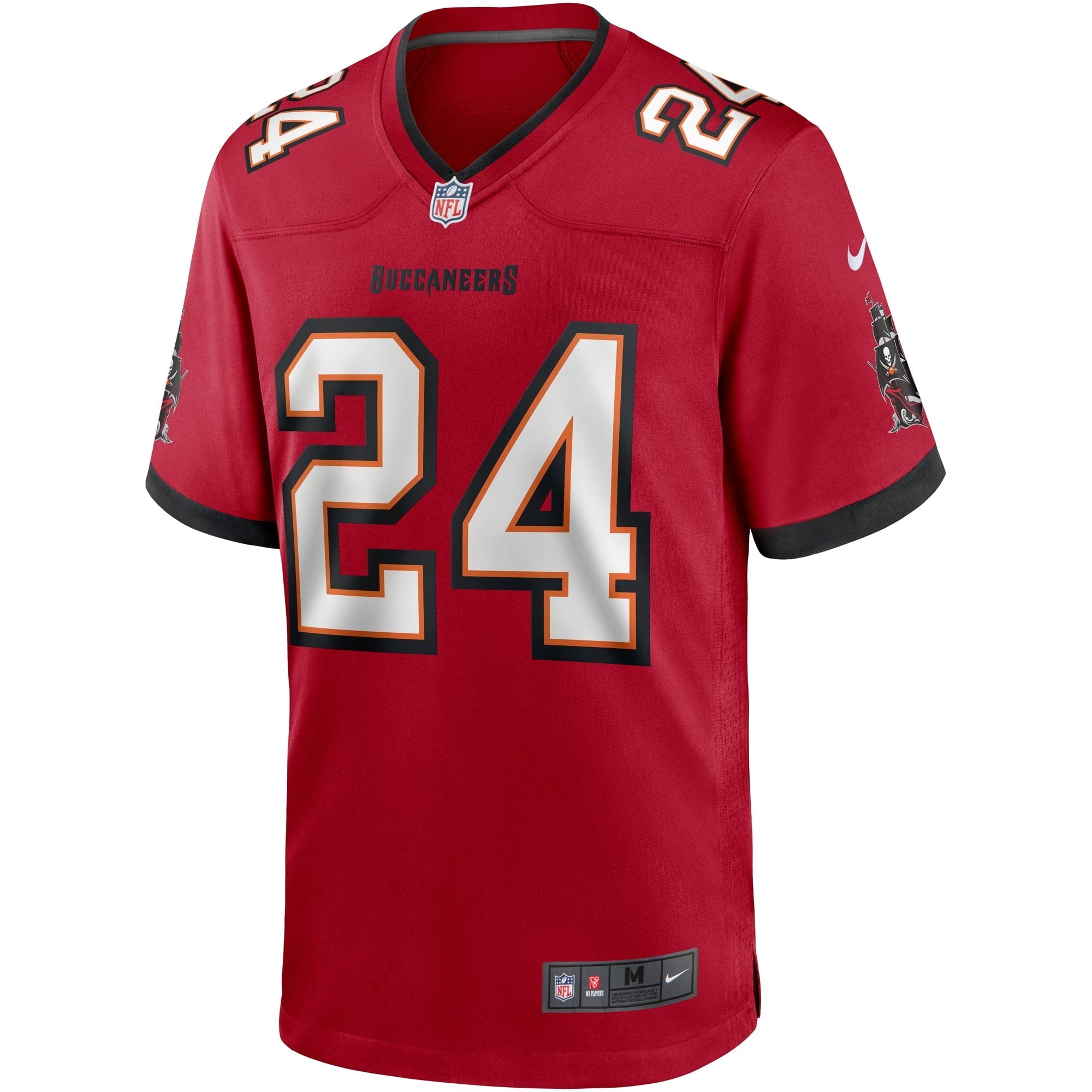 Men's Nike Carlton Davis III Red Tampa Bay Buccaneers Game Player Jersey - vstockx