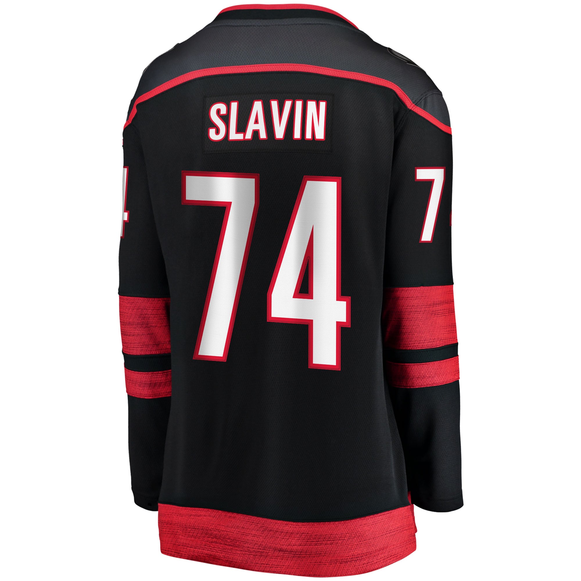 Women's Fanatics Branded Jaccob Slavin Black Carolina Hurricanes Home Breakaway Player Jersey - vstockx