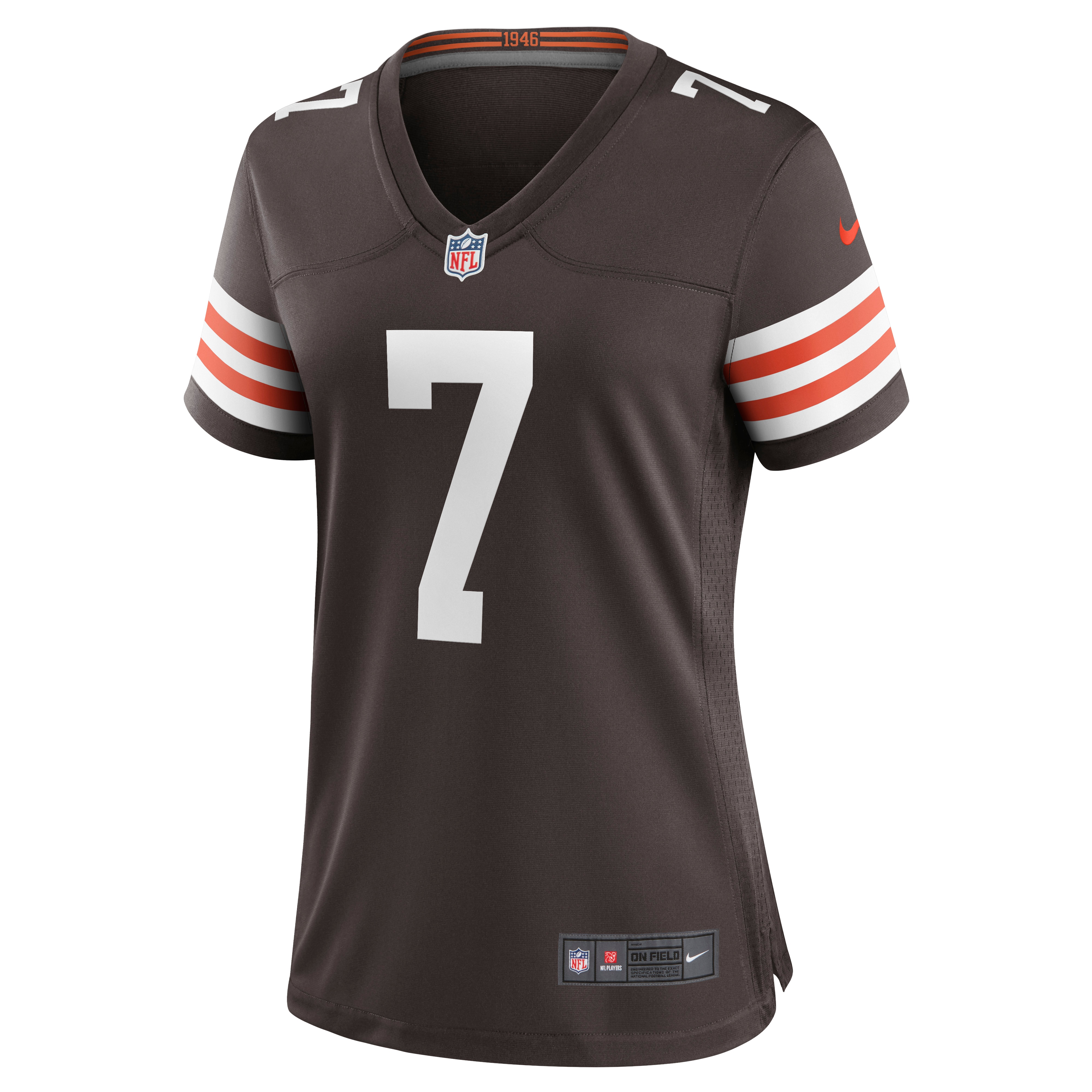 Jamie Gillan Cleveland Browns Nike Women's Game Jersey - Brown - vstockx