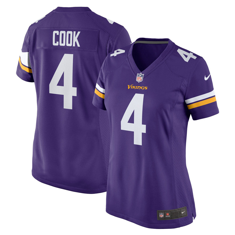 Women's Minnesota Vikings Dalvin Cook Game Jersey Purple - vstockx