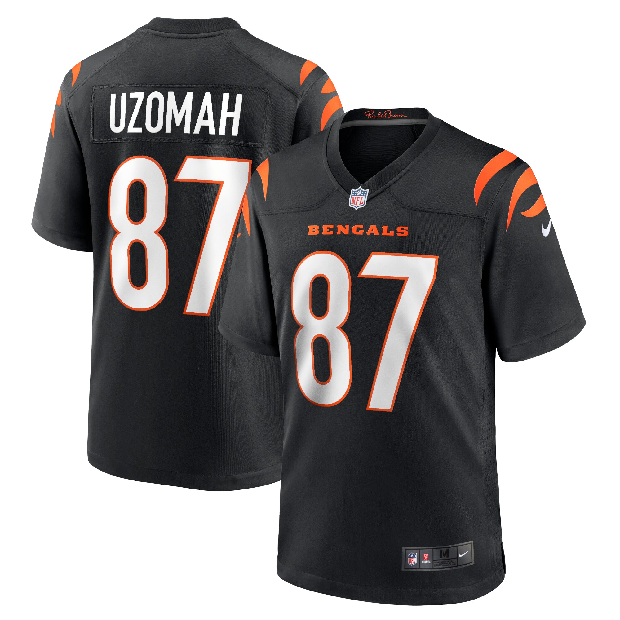 C.J. Uzomah Cincinnati Bengals Nike Game Jersey - Black - vstockx
