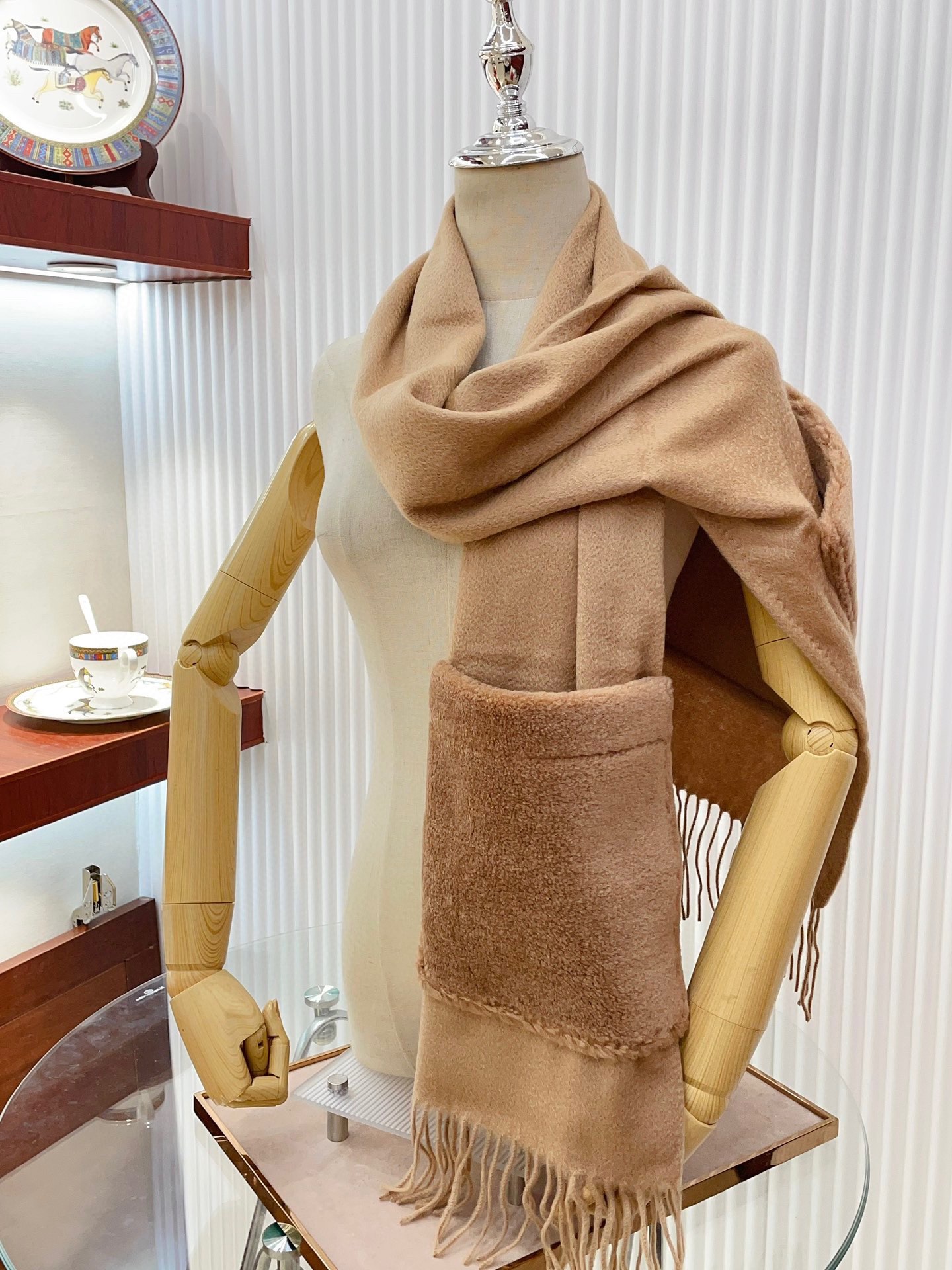 Streetwear Scarf MAXMARA 328836 size:35cm*210cm - vstockx