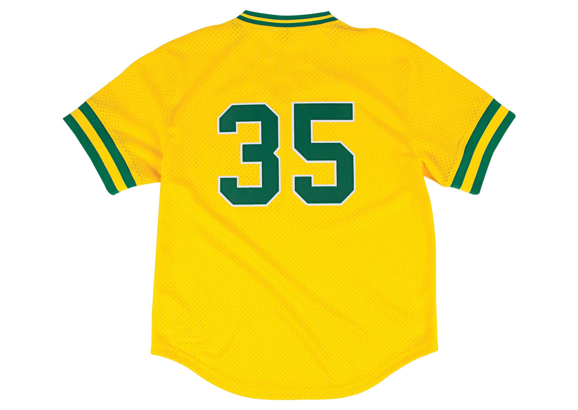 Authentic Mesh BP Jersey Oakland Athletics 1984 Rickey Henderson - vstockx