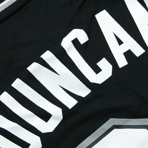 Tim Duncan San Antonio Spurs adidas Road Replica Jersey - Black - vstockx