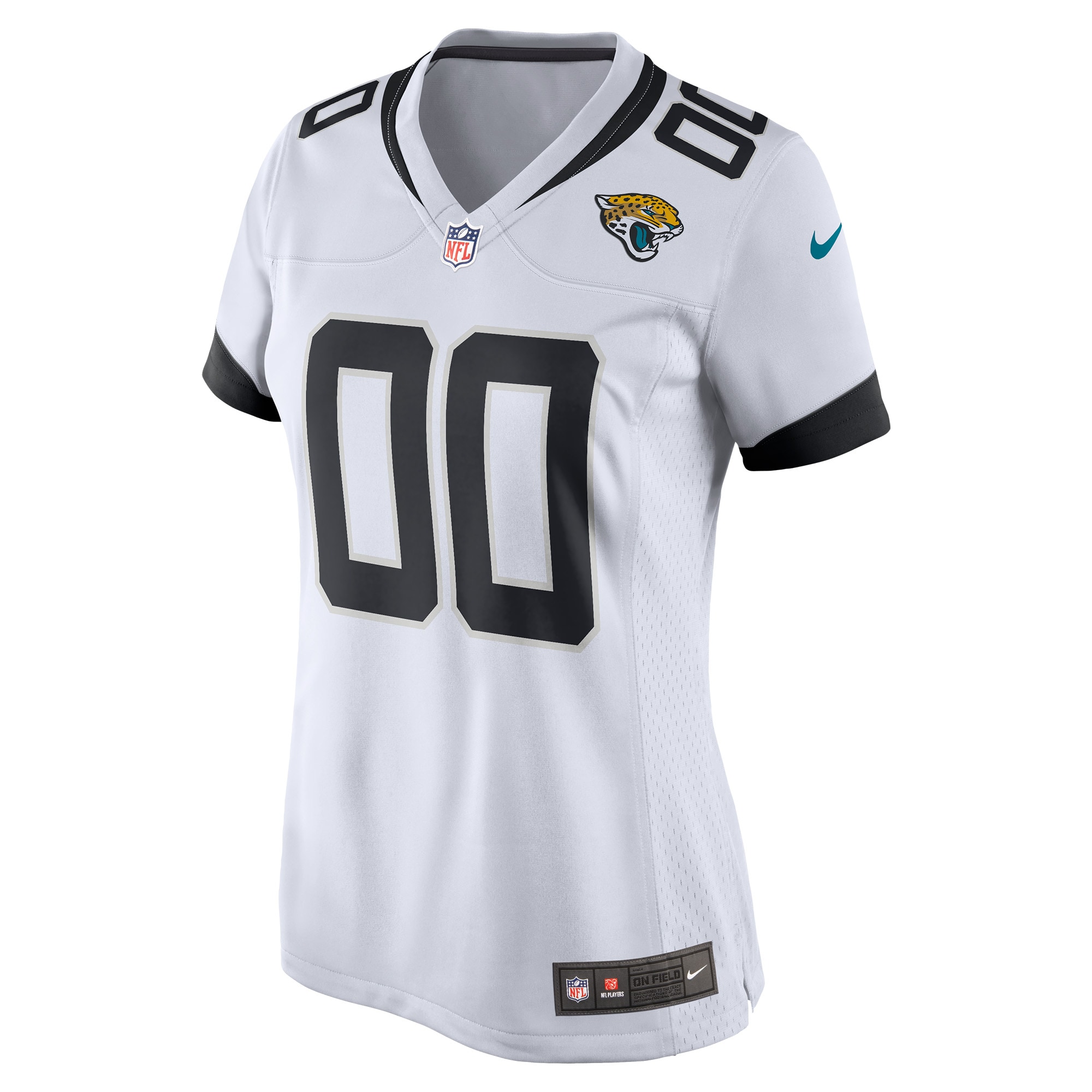 Jacksonville Jaguars Nike Women's Custom Game Jersey - White - vstockx