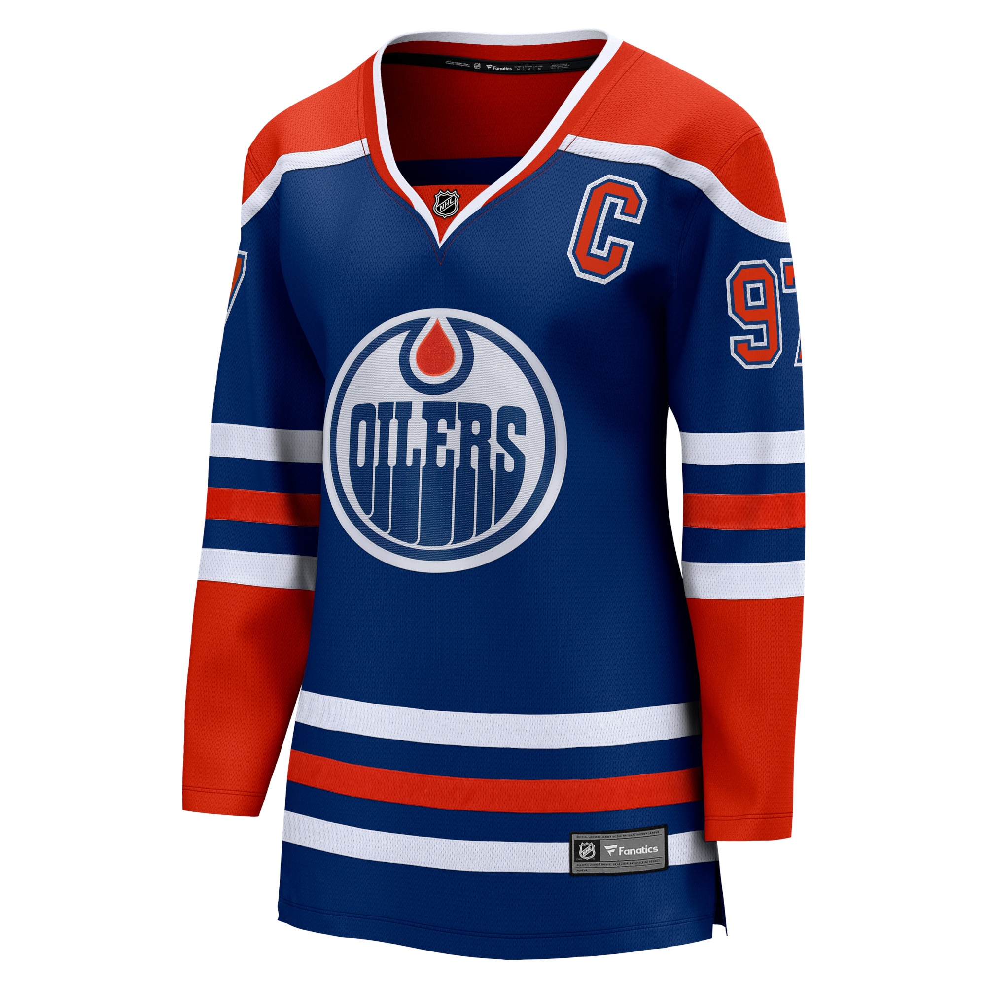 Connor McDavid Edmonton Oilers Fanatics Branded Women's Home Premier Breakaway Player Jersey - Royal - vstockx