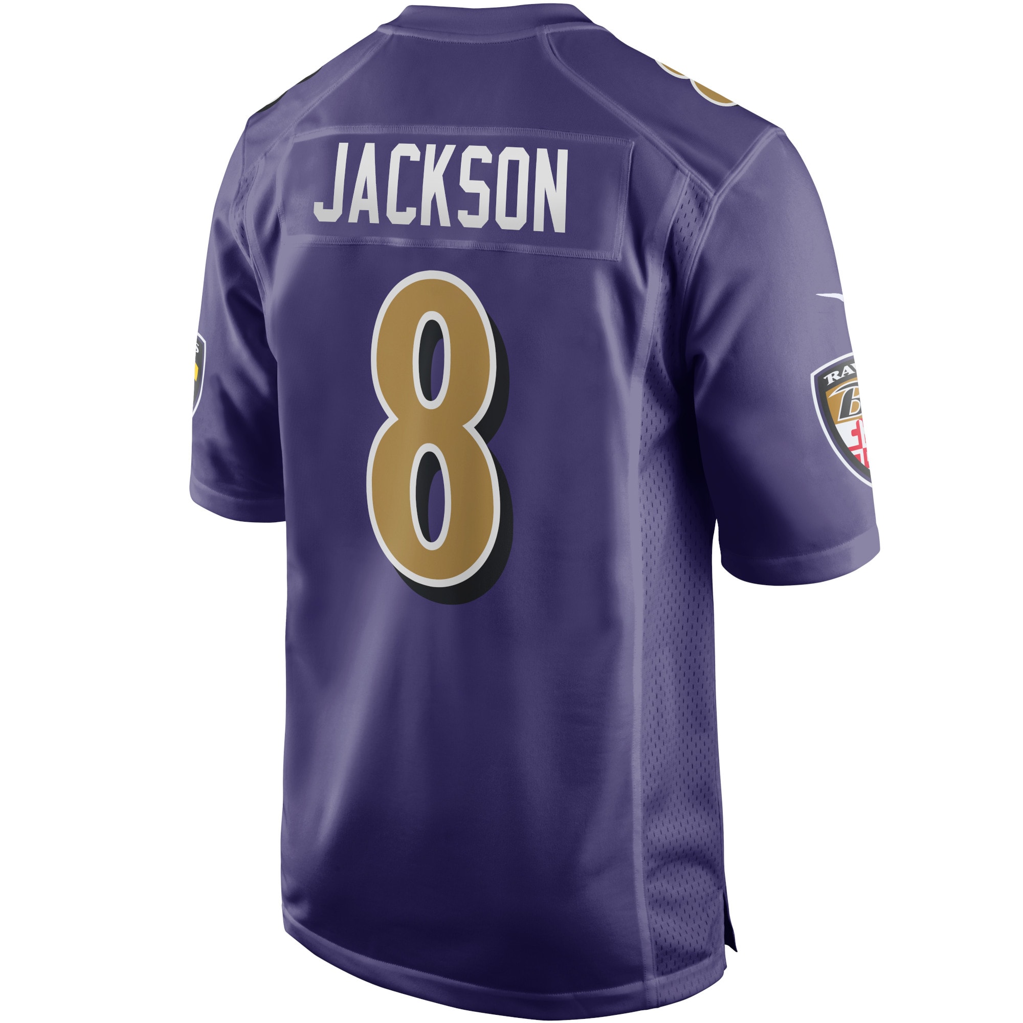 Lamar Jackson Baltimore Ravens Nike Alternate Game Jersey - Purple - vstockx