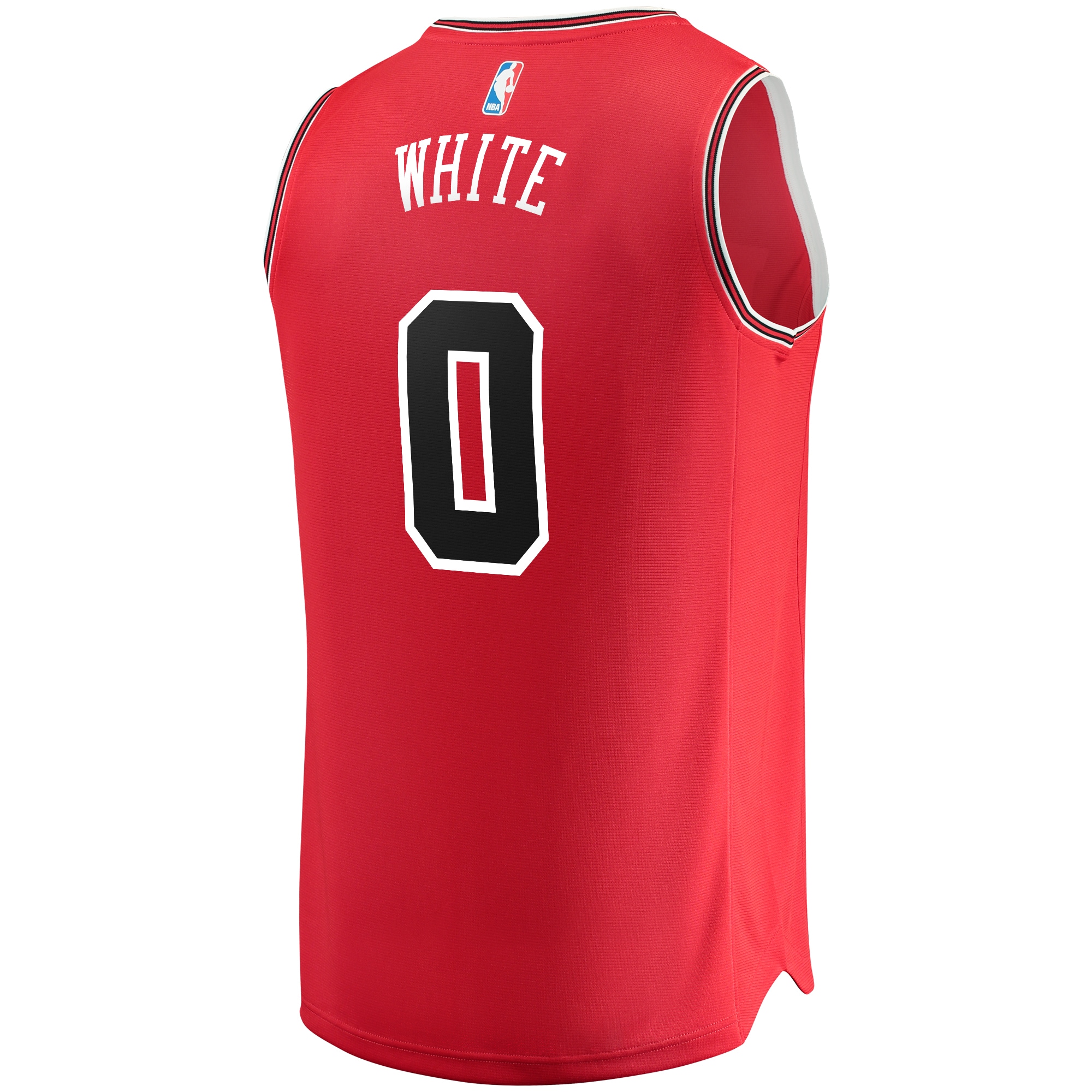 Coby White Chicago Bulls Fanatics Branded Replica Fast Break Jersey Red - Icon Edition - vstockx