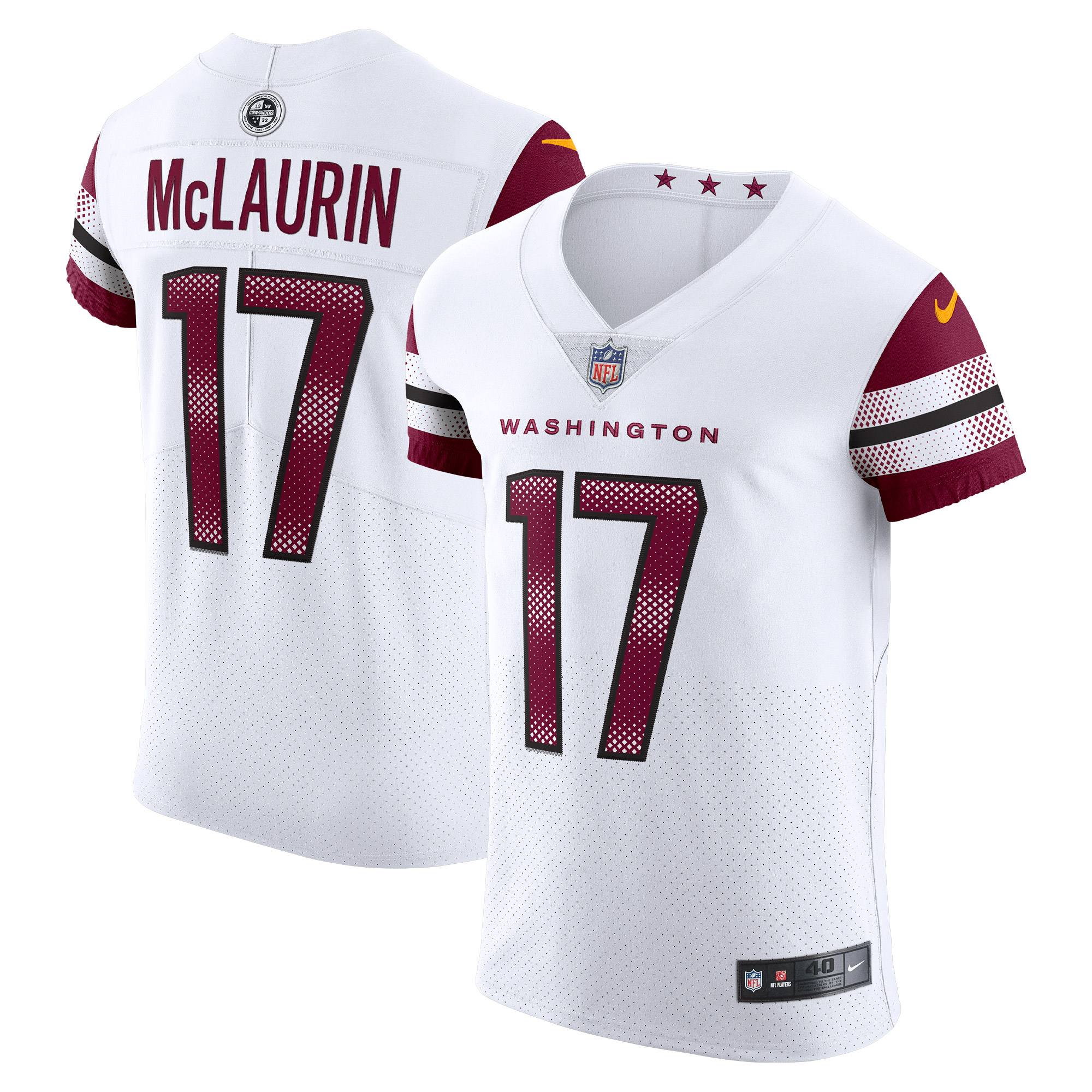 Terry McLaurin Washington Commanders Nike Vapor Elite Jersey - White - vstockx