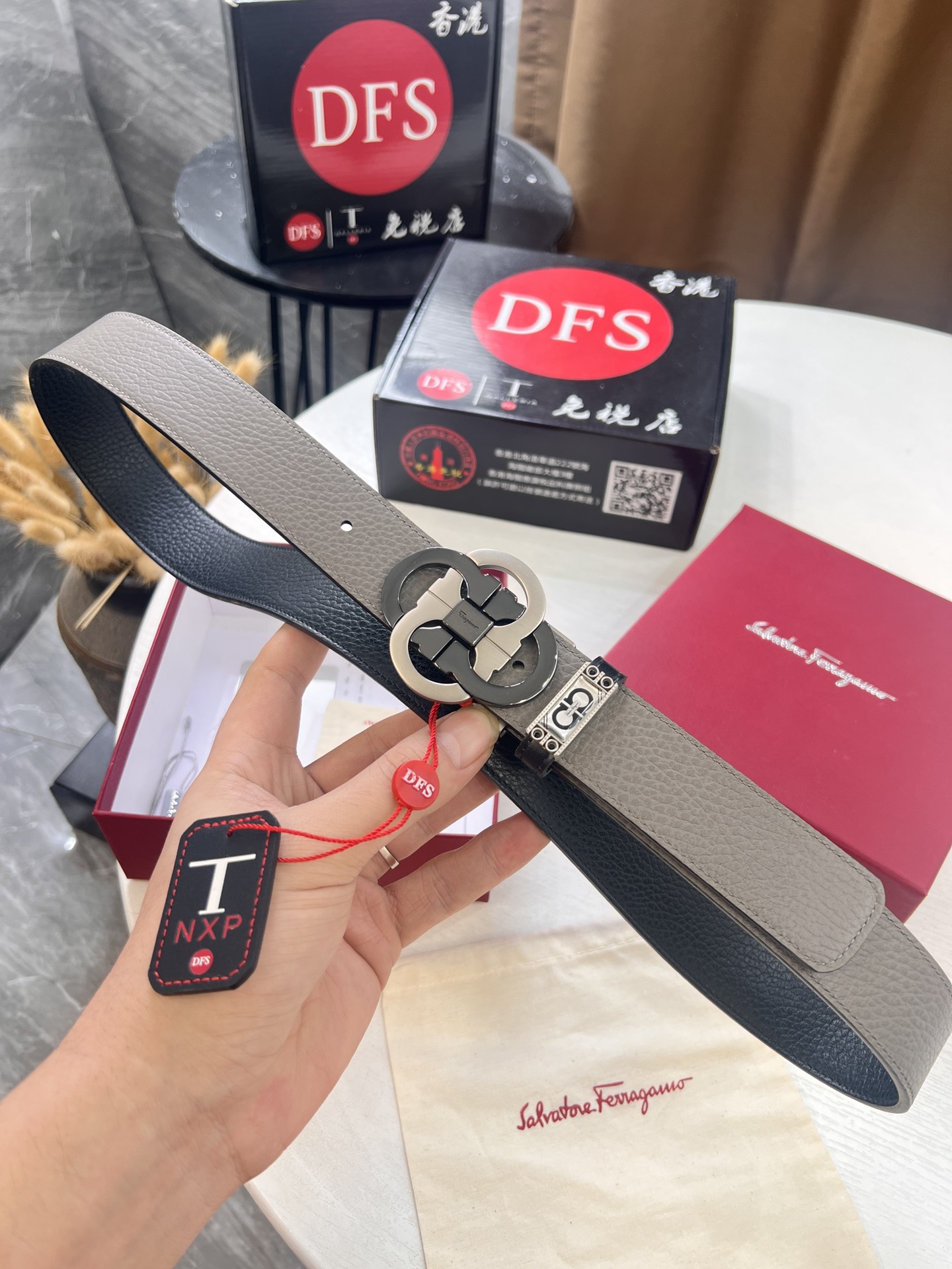 Streetwear Belt Ferragamo 321821size:3.5cm - vstockx
