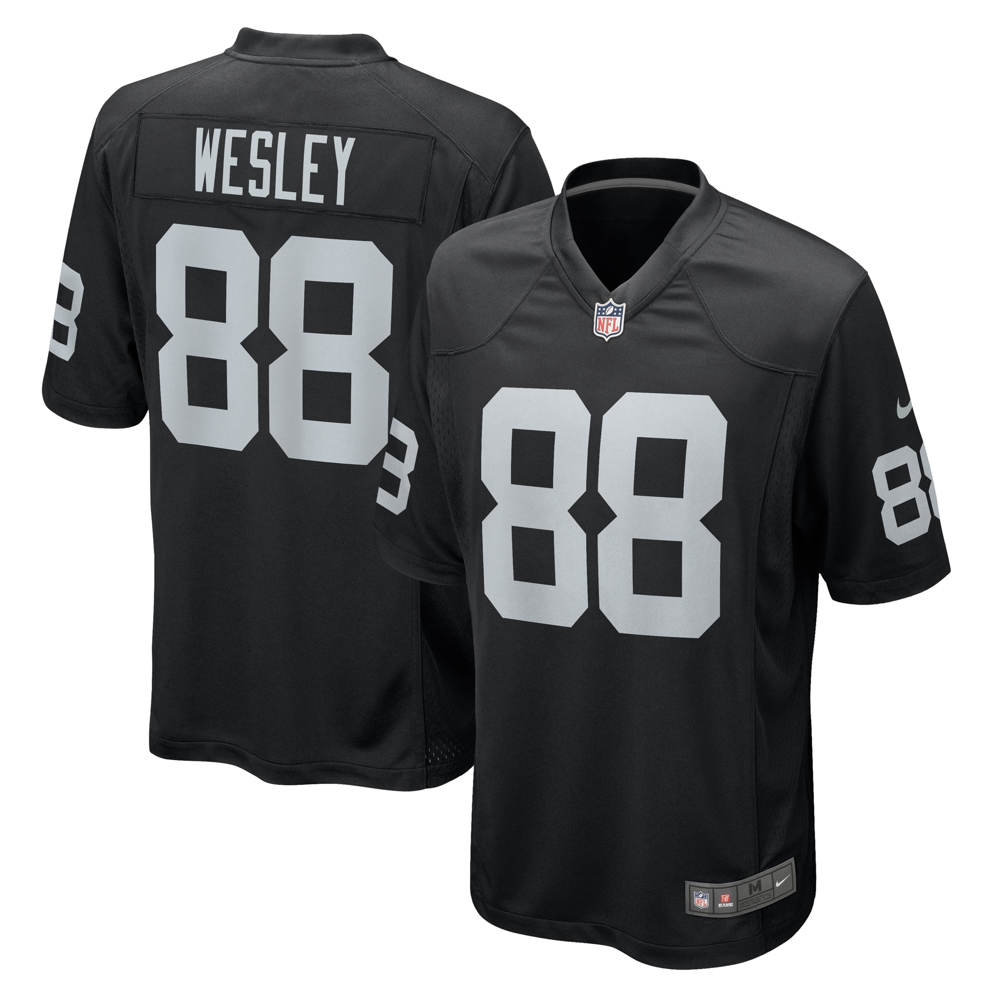 Antoine Wesley Las Vegas Raiders Nike Team Game Jersey - Black - vstockx