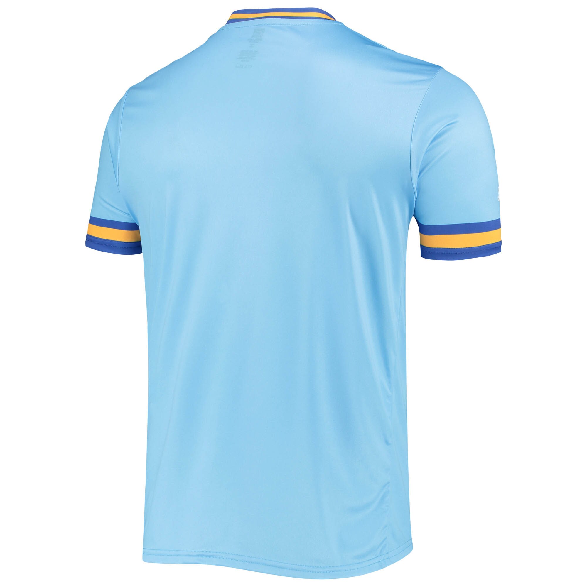 Milwaukee Brewers Stitches Cooperstown Collection V-Neck Team Color Jersey - Powder Blue/Royal - vstockx