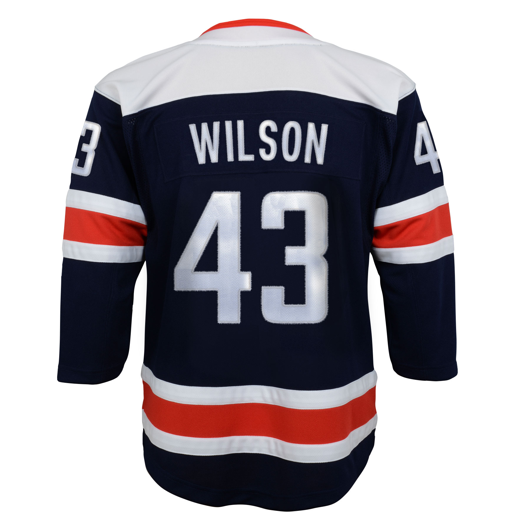 Tom Wilson Washington Capitals Youth 2020/21 Alternate Premier Player Jersey - Navy - vstockx