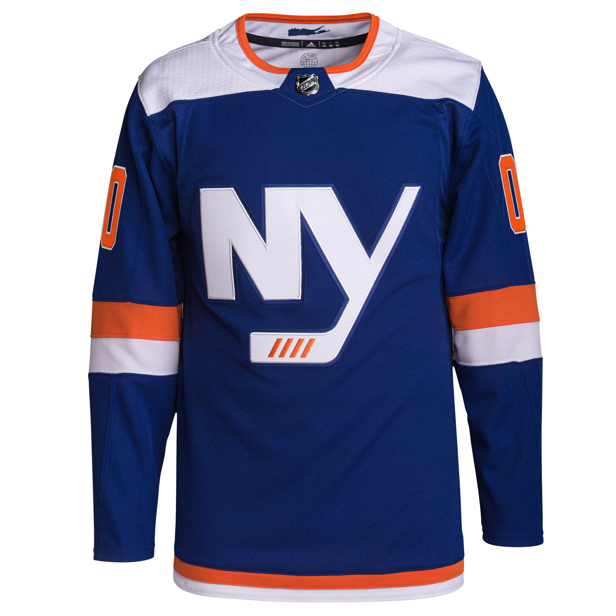 New York Islanders adidas Alternate Authentic Pro Primegreen Custom Jersey - Royal - vstockx