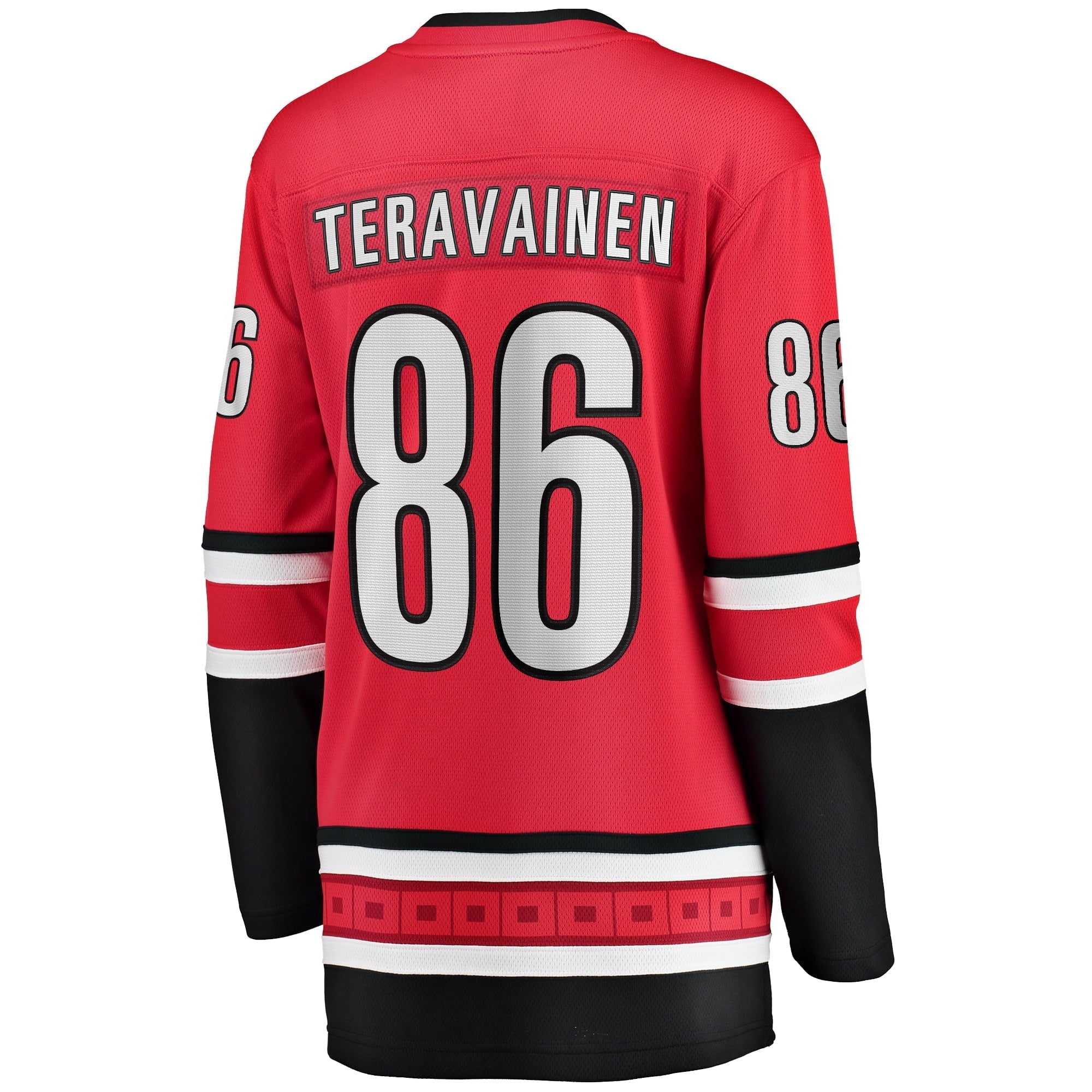 Women's Fanatics Branded Teuvo Teravainen Red Carolina Hurricanes Home Breakaway Player Jersey - vstockx