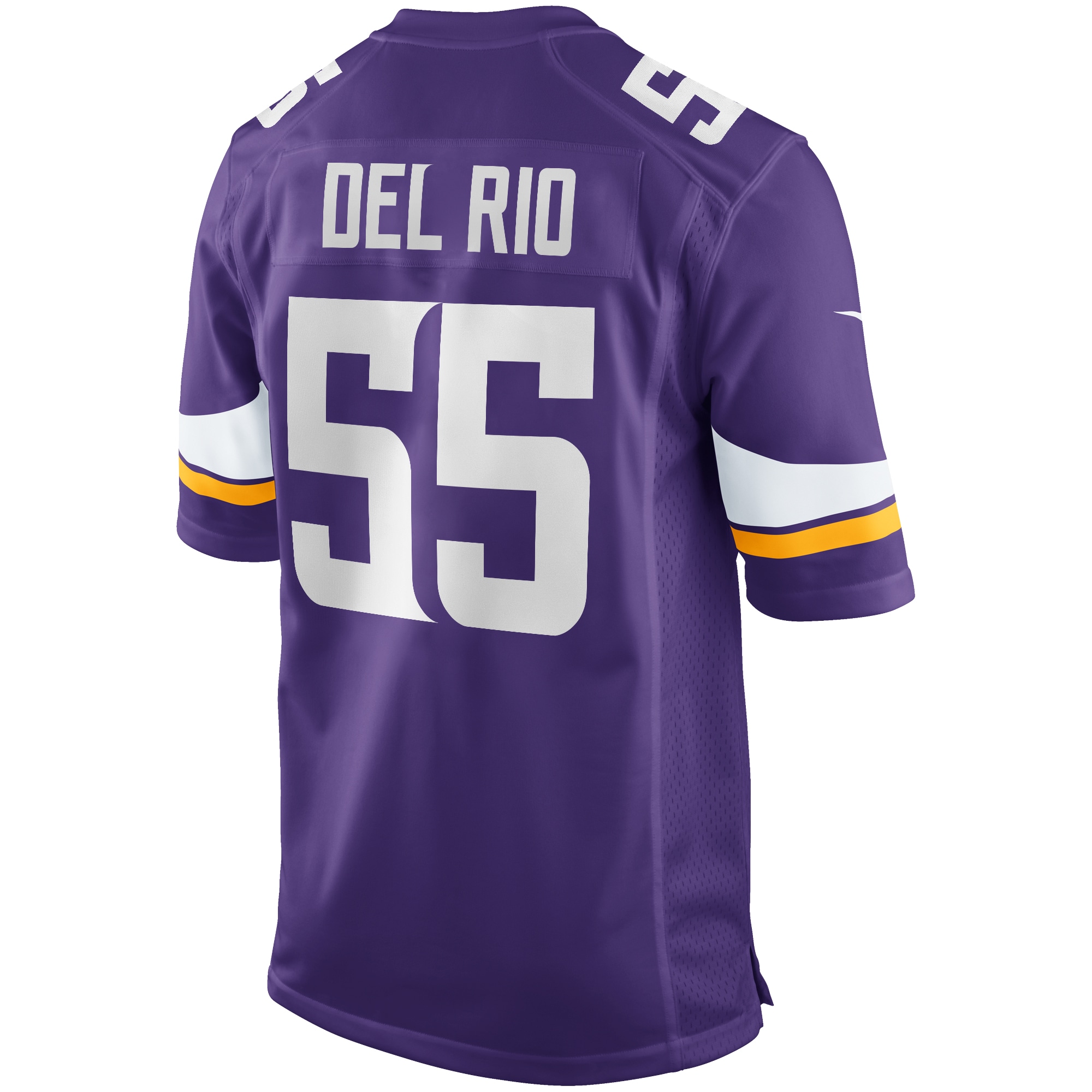 Jack Del Rio Minnesota Vikings Nike Game Retired Player Jersey - Purple - vstockx