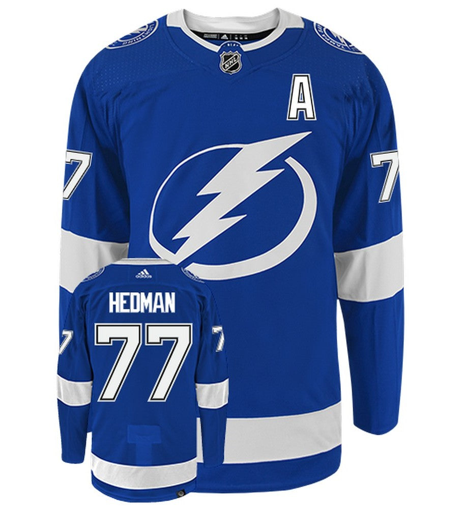 Victor Hedman Tampa Bay Lightning Adidas Primegreen Authentic NHL Hockey Jersey - vstockx
