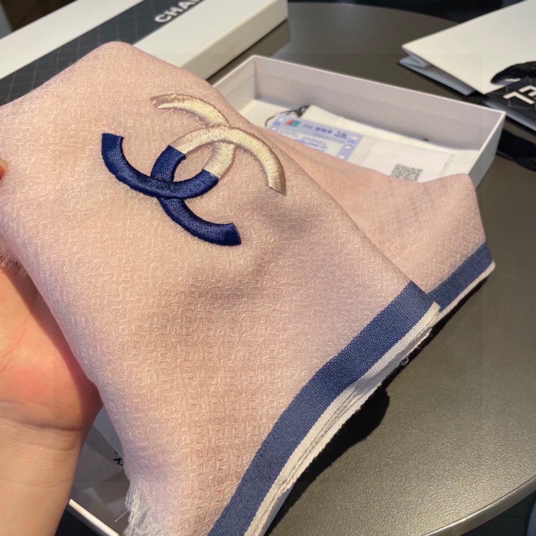 Streetwear Scarf CHANEL 329004 SIZE:105*180cm - vstockx
