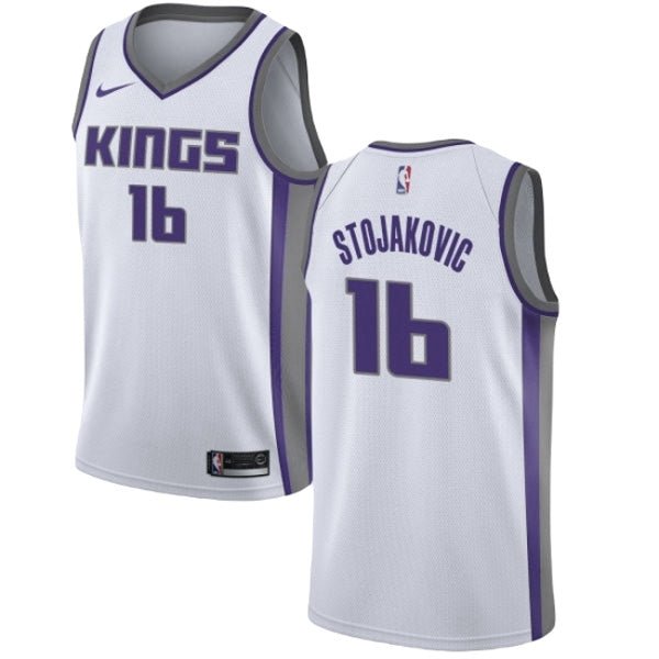 Men's Sacramento Kings Peja Stojakovic Association Jersey - White - vstockx