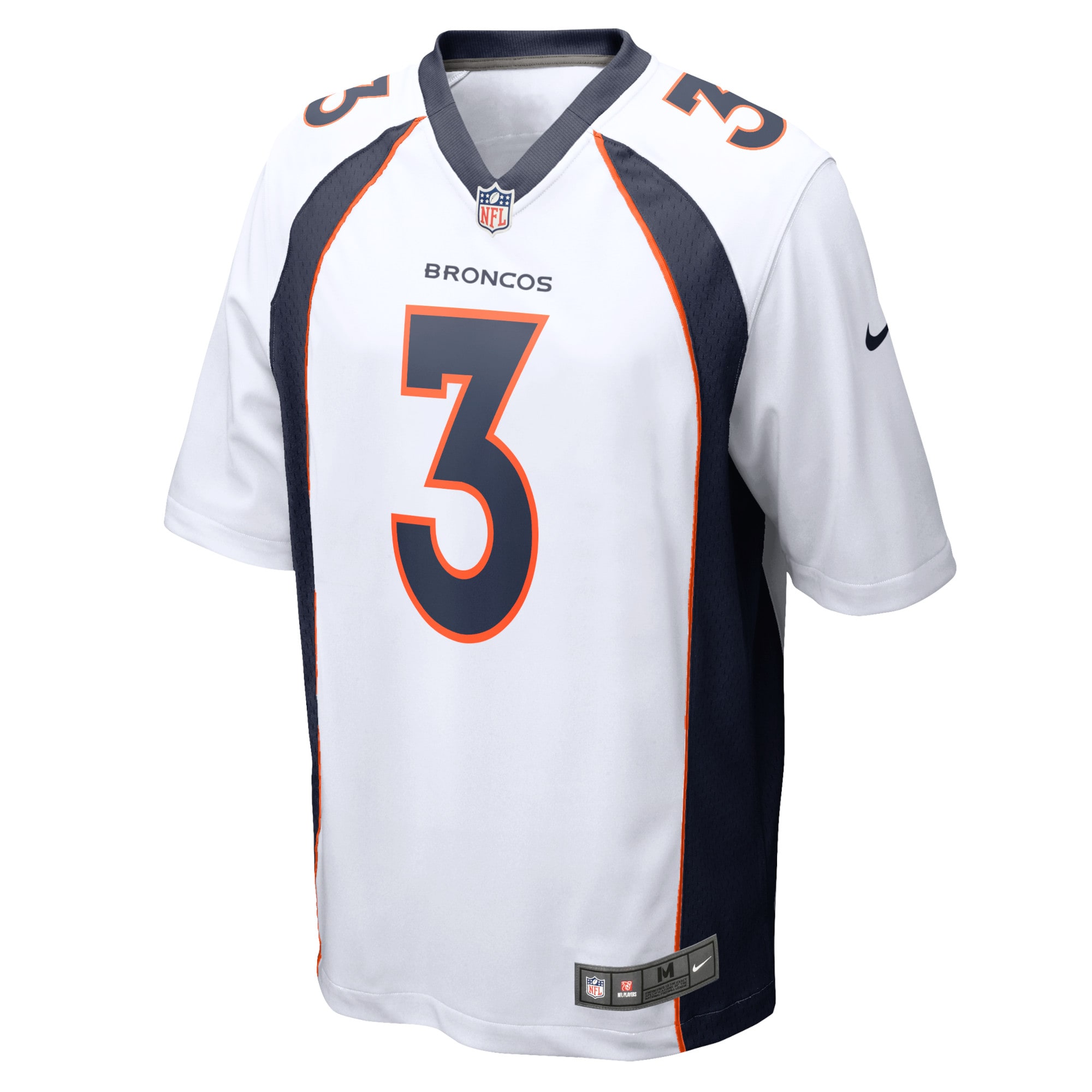 Russell Wilson Denver Broncos Nike Youth Game Jersey - White - vstockx