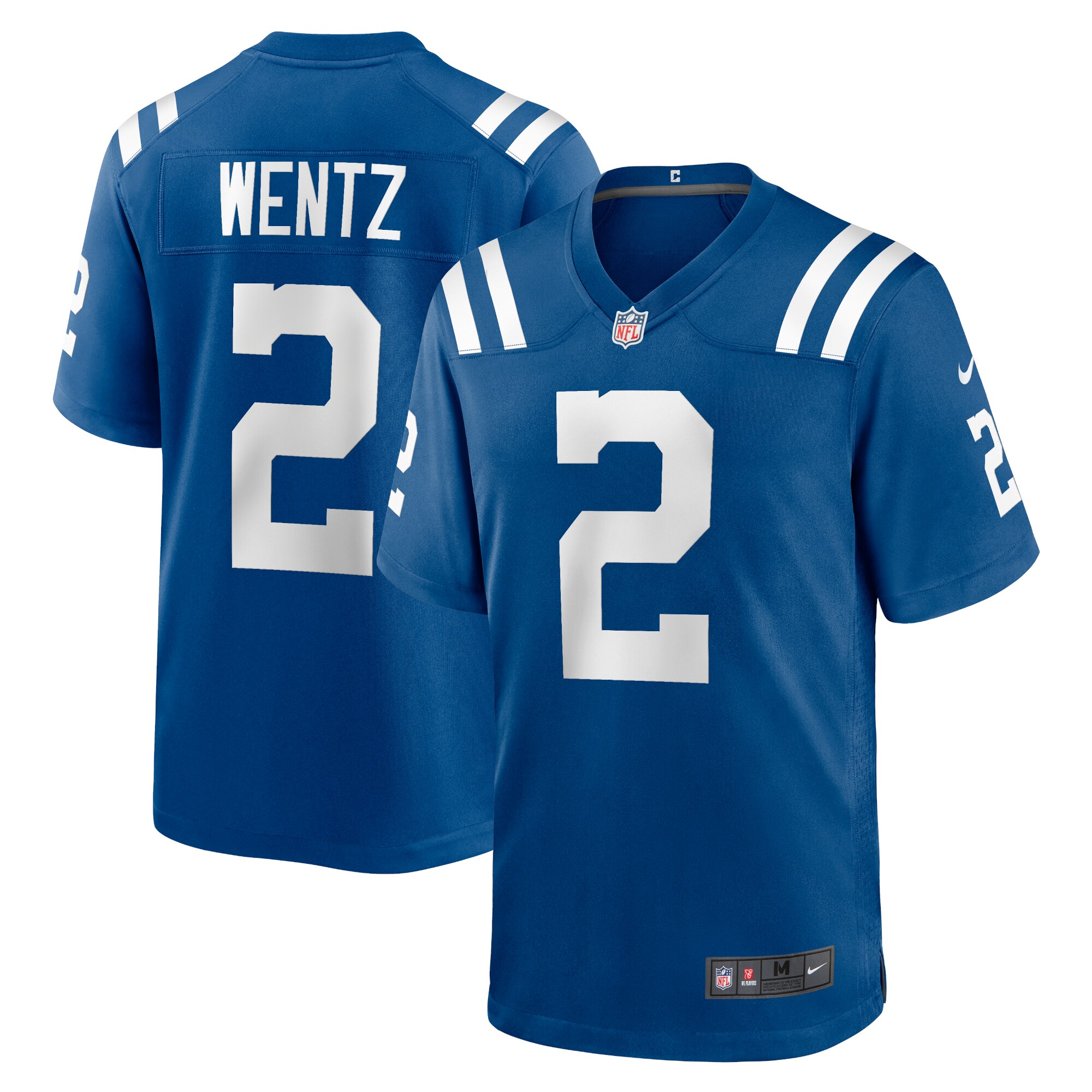 Carson Wentz Indianapolis Colts Nike Player Game Jersey - Royal - vstockx